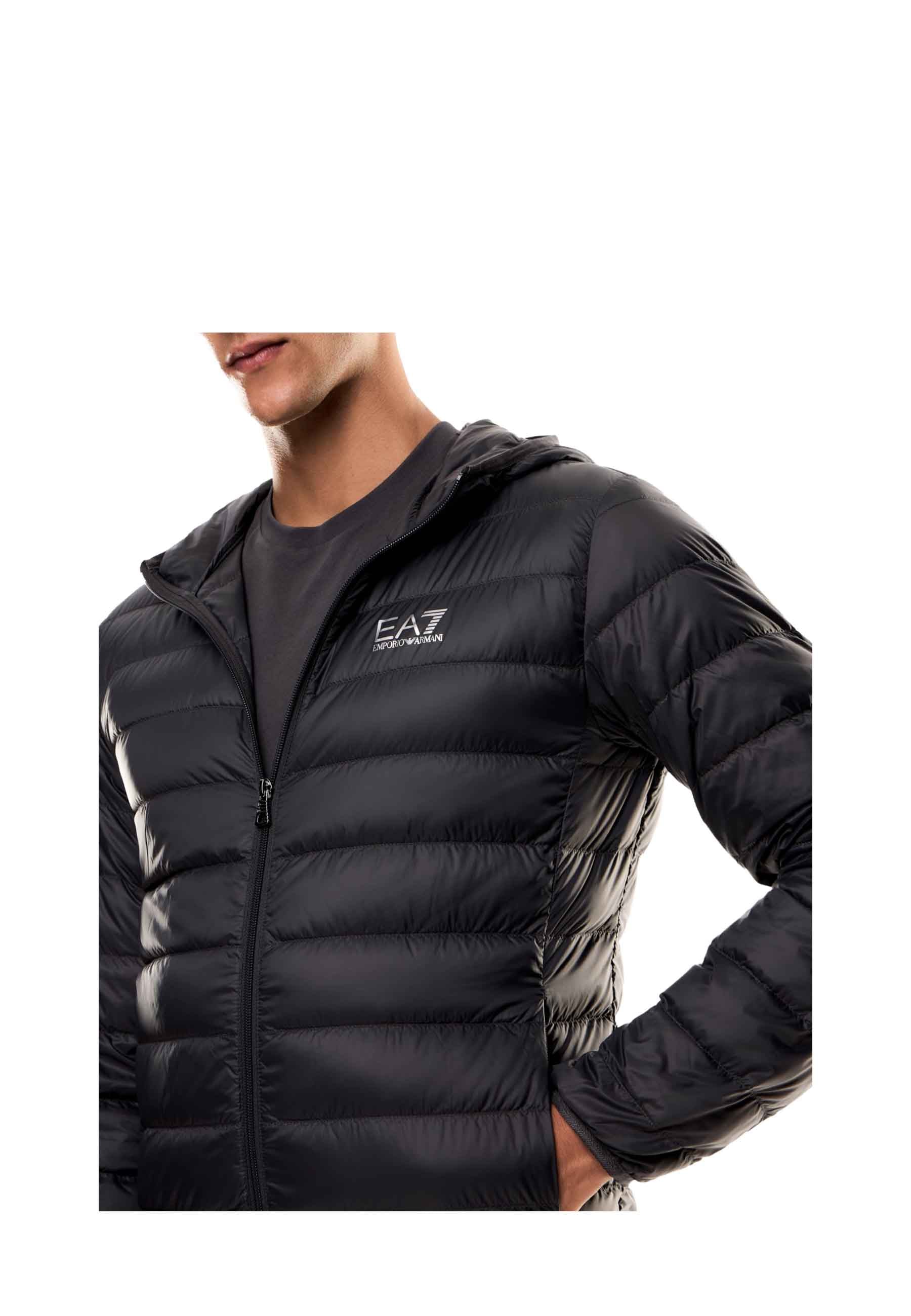 Piumini Grigio Ea7 Emporio Armani