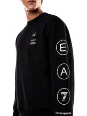 Felpe Nero Ea7 Emporio Armani