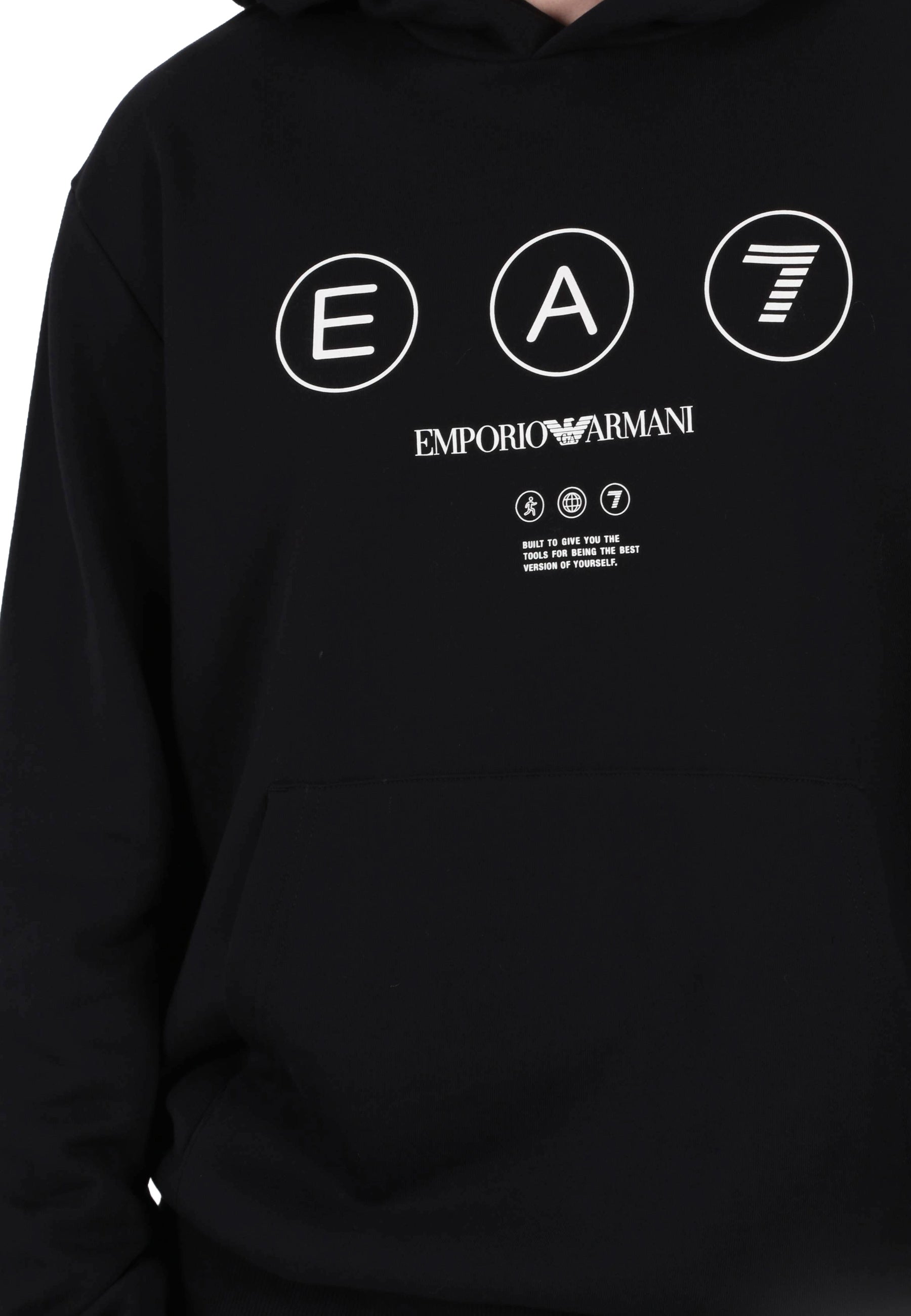 Felpe Nero Ea7 Emporio Armani