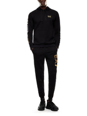 Felpe Nero Oro Ea7 Emporio Armani