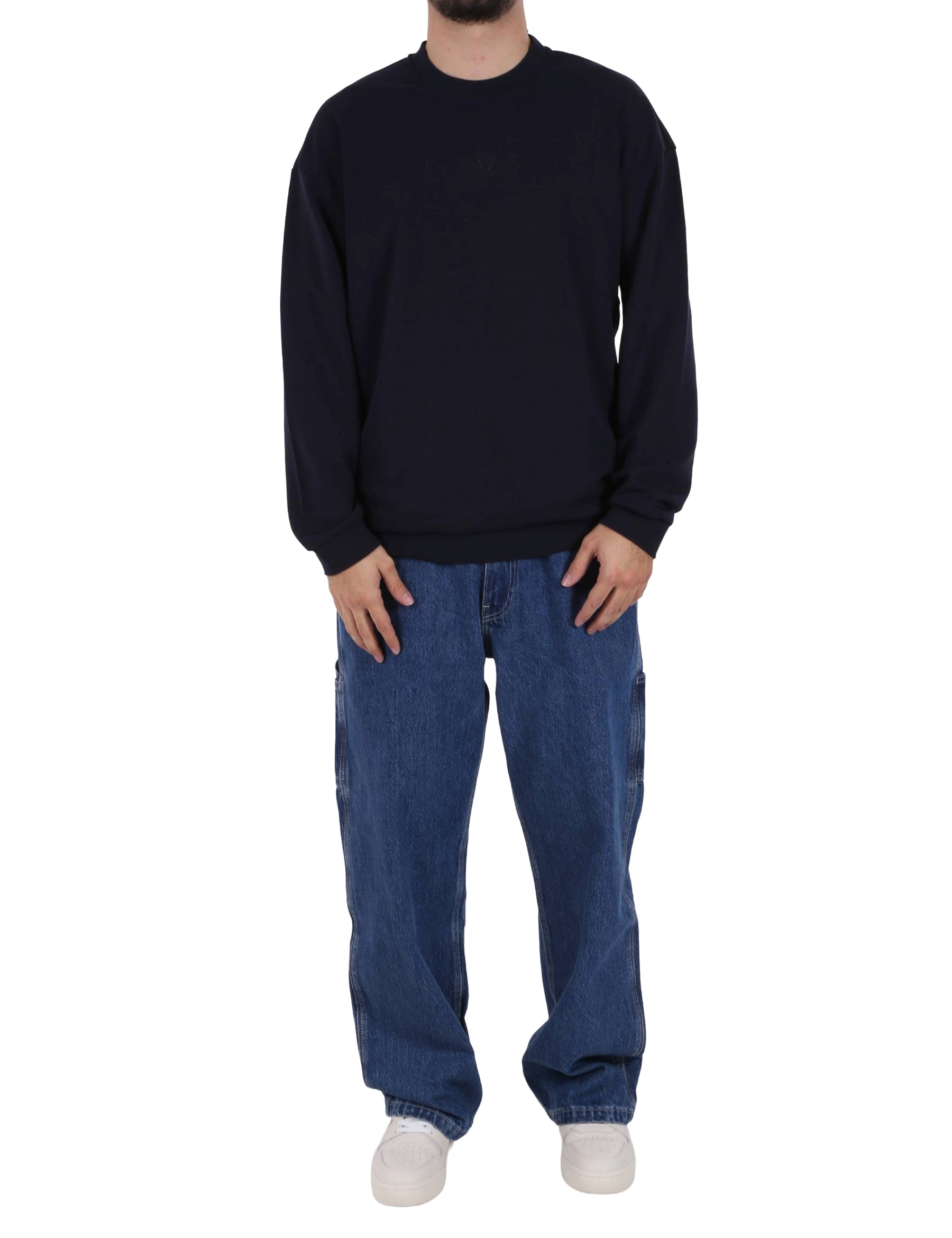 Felpe Blu Ea7 Emporio Armani