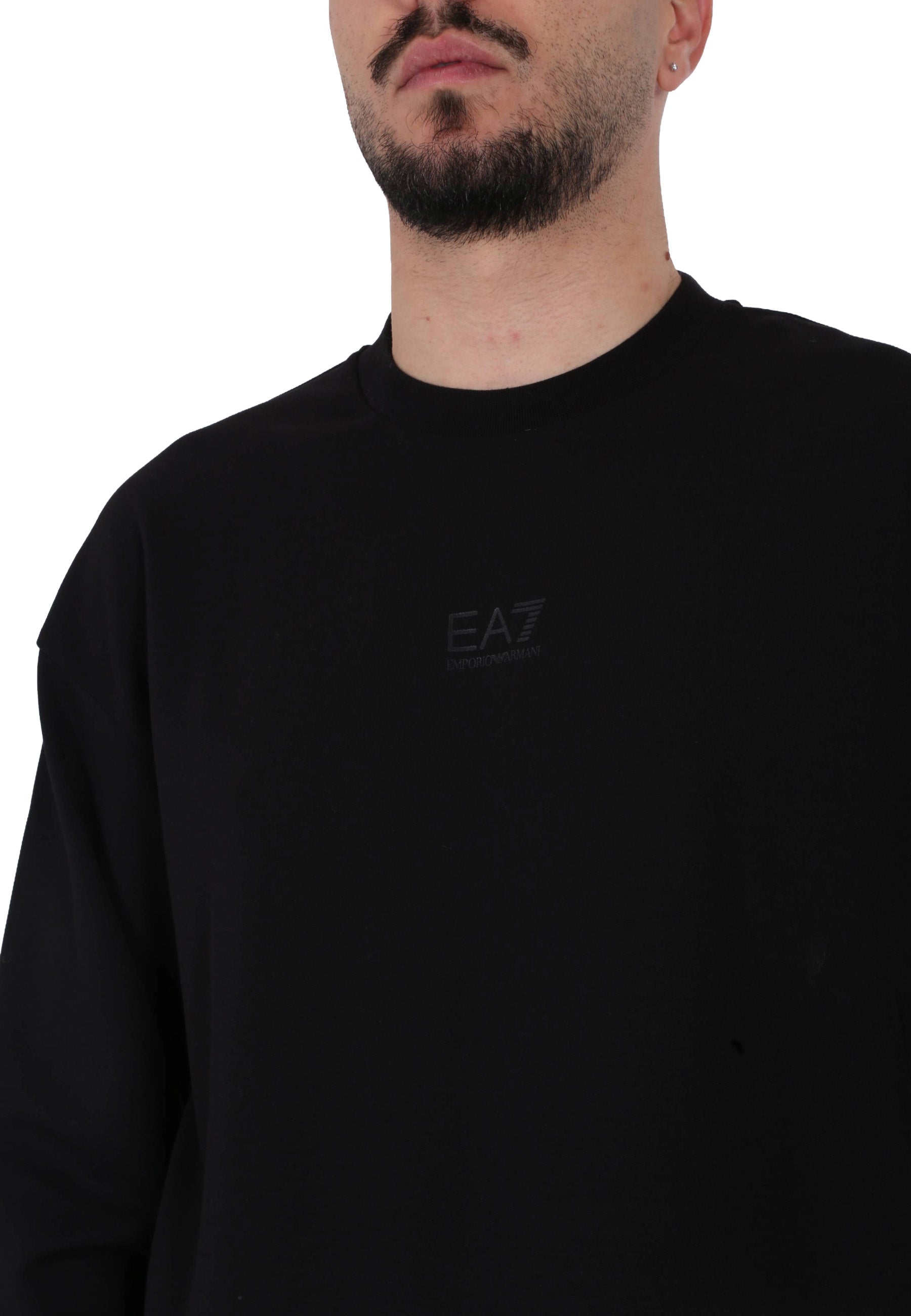 Felpe Nero Ea7 Emporio Armani