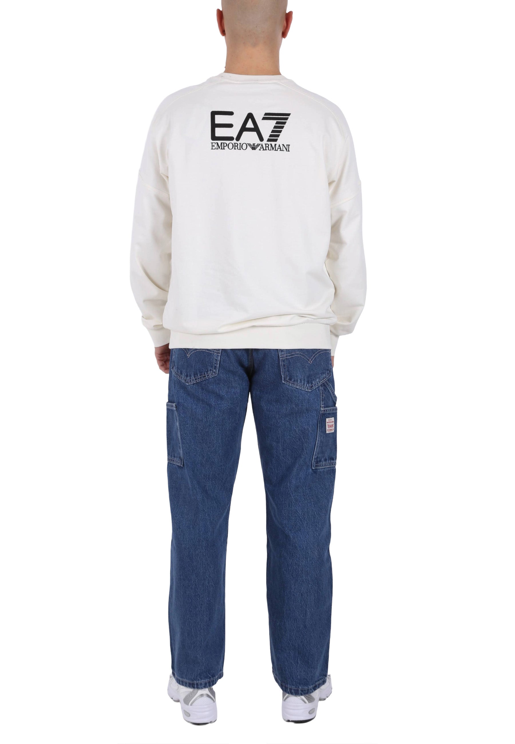 Felpe Bianco Ea7 Emporio Armani