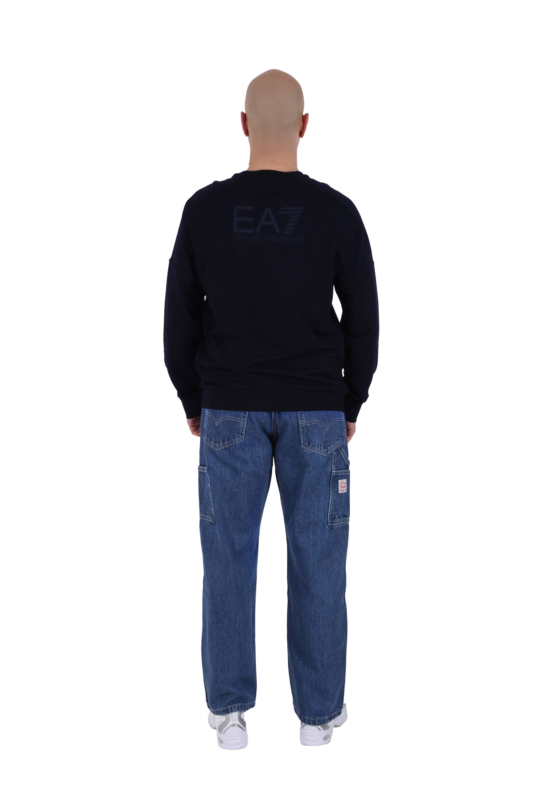 Felpe Blu Ea7 Emporio Armani