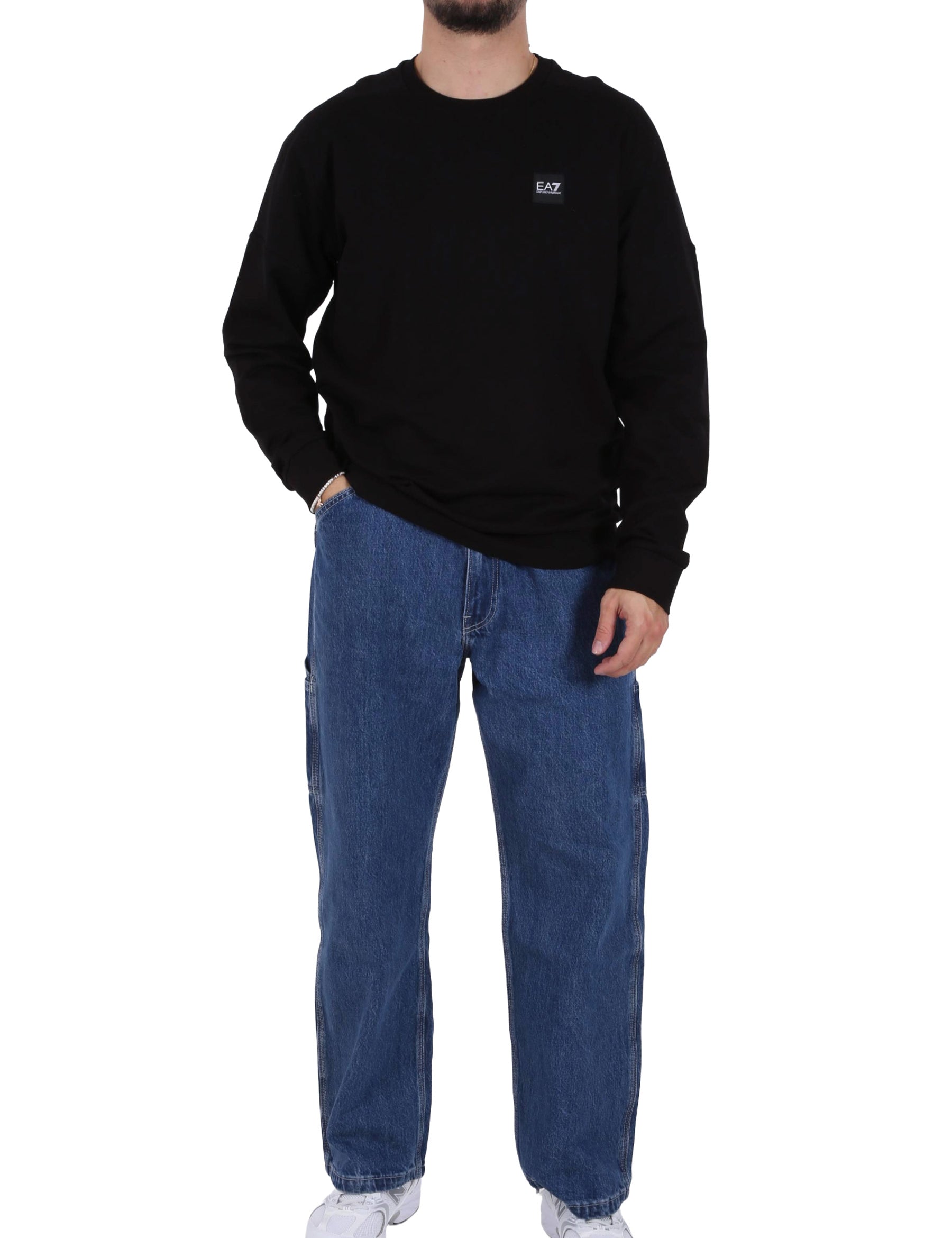 Felpe Nero Ea7 Emporio Armani