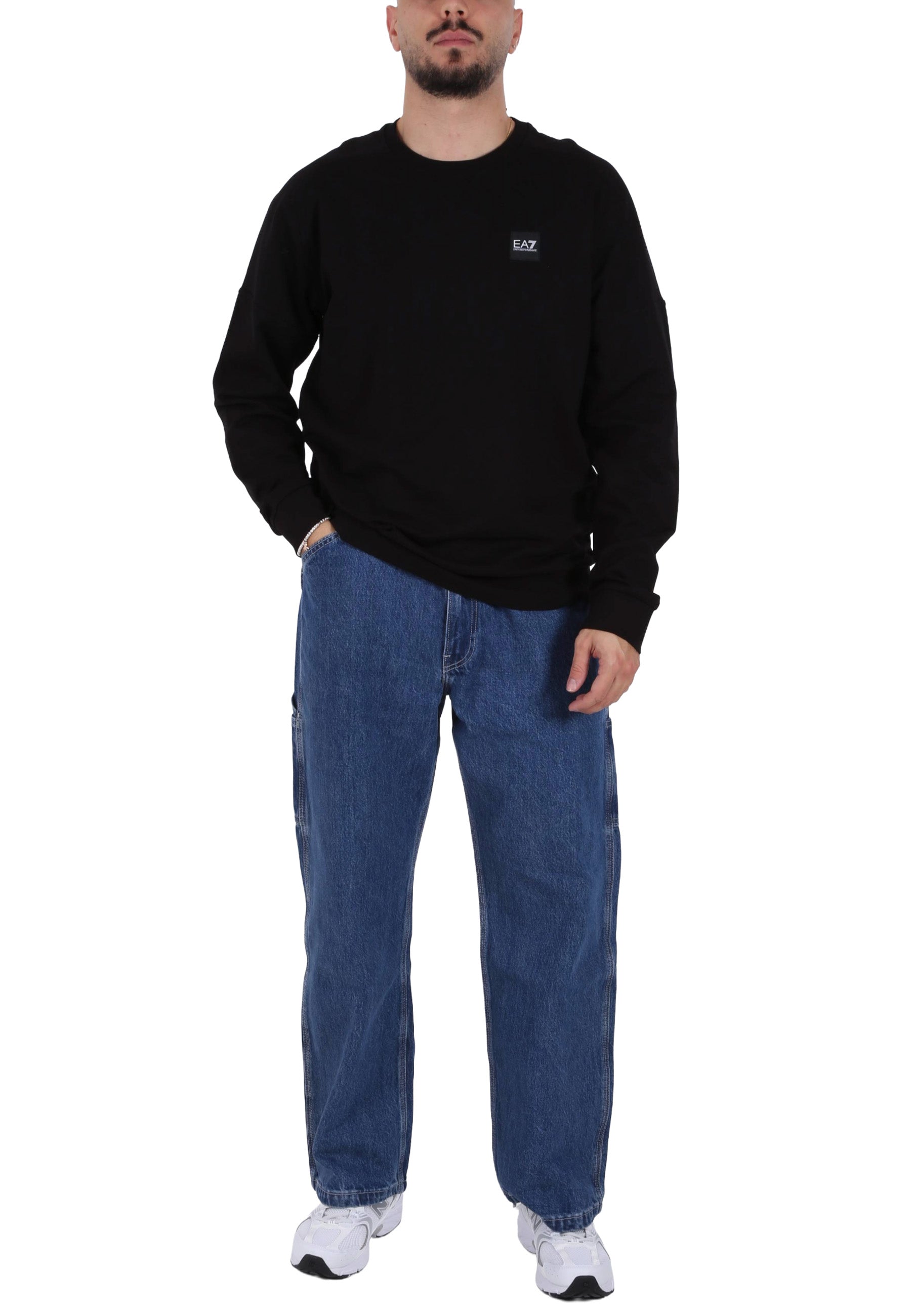 Felpe Nero Ea7 Emporio Armani