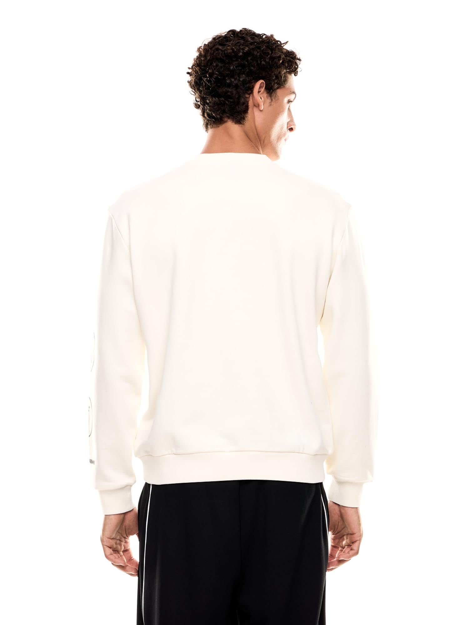 Felpe Bianco Ea7 Emporio Armani