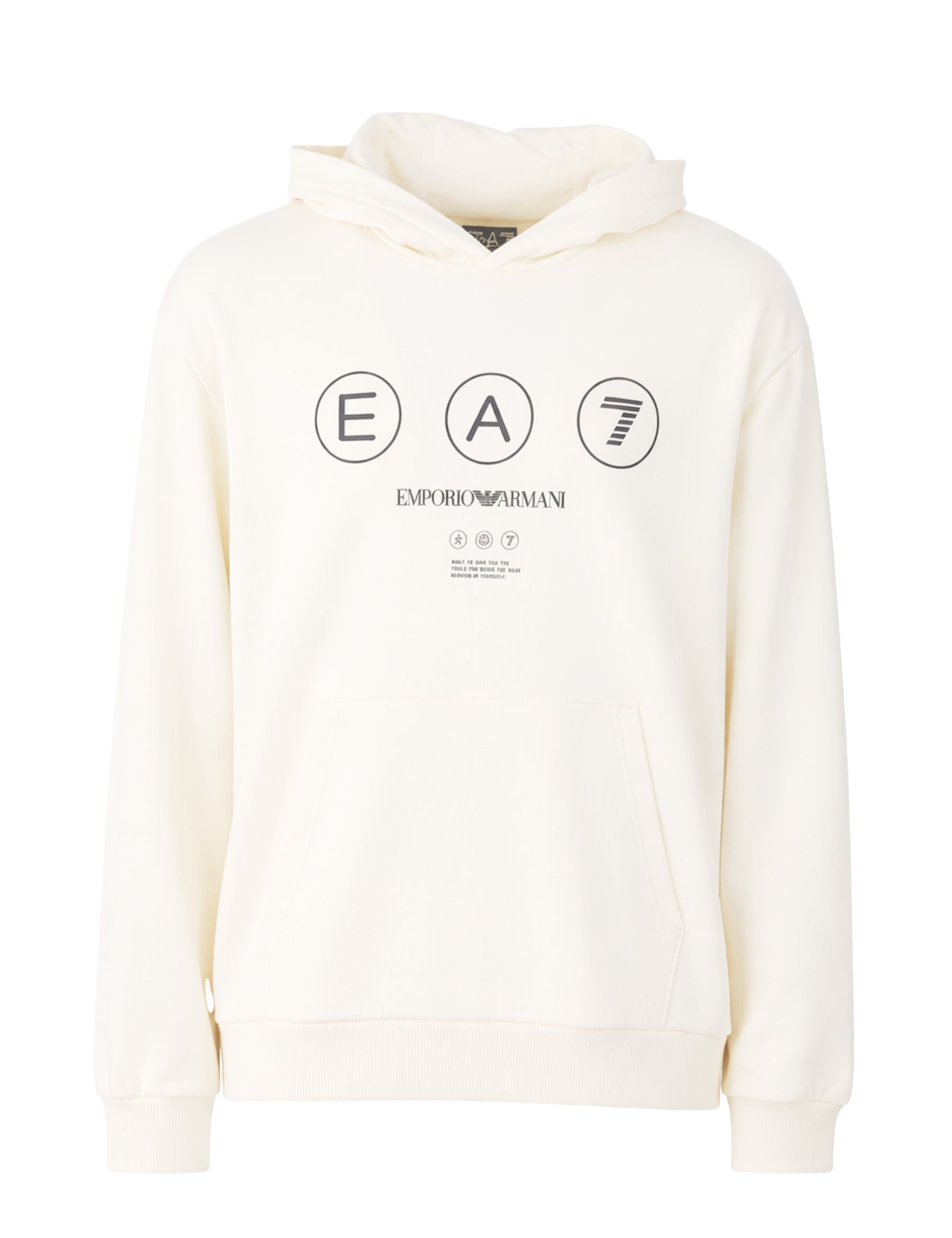 Felpe Bianco Ea7 Emporio Armani