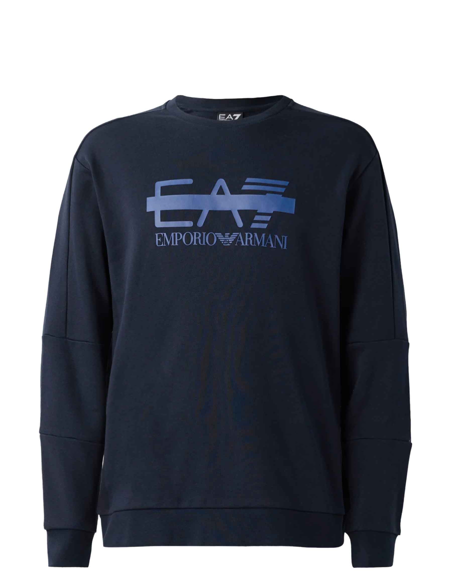 Felpe Blu Ea7 Emporio Armani