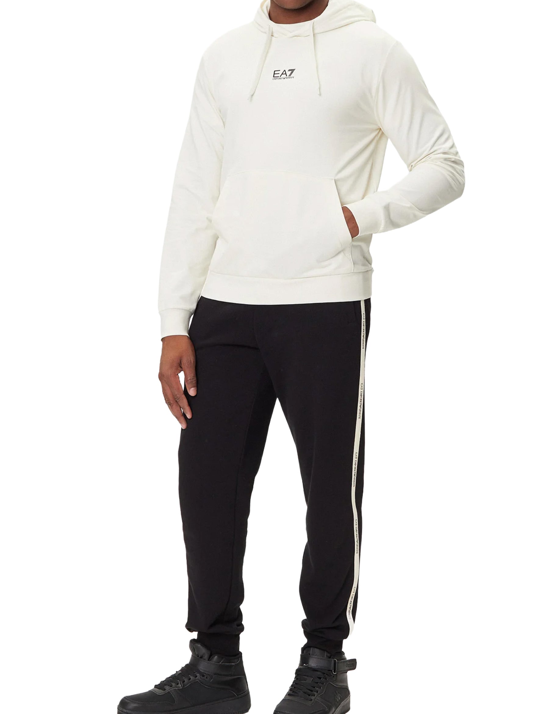 Felpe Bianco Ea7 Emporio Armani