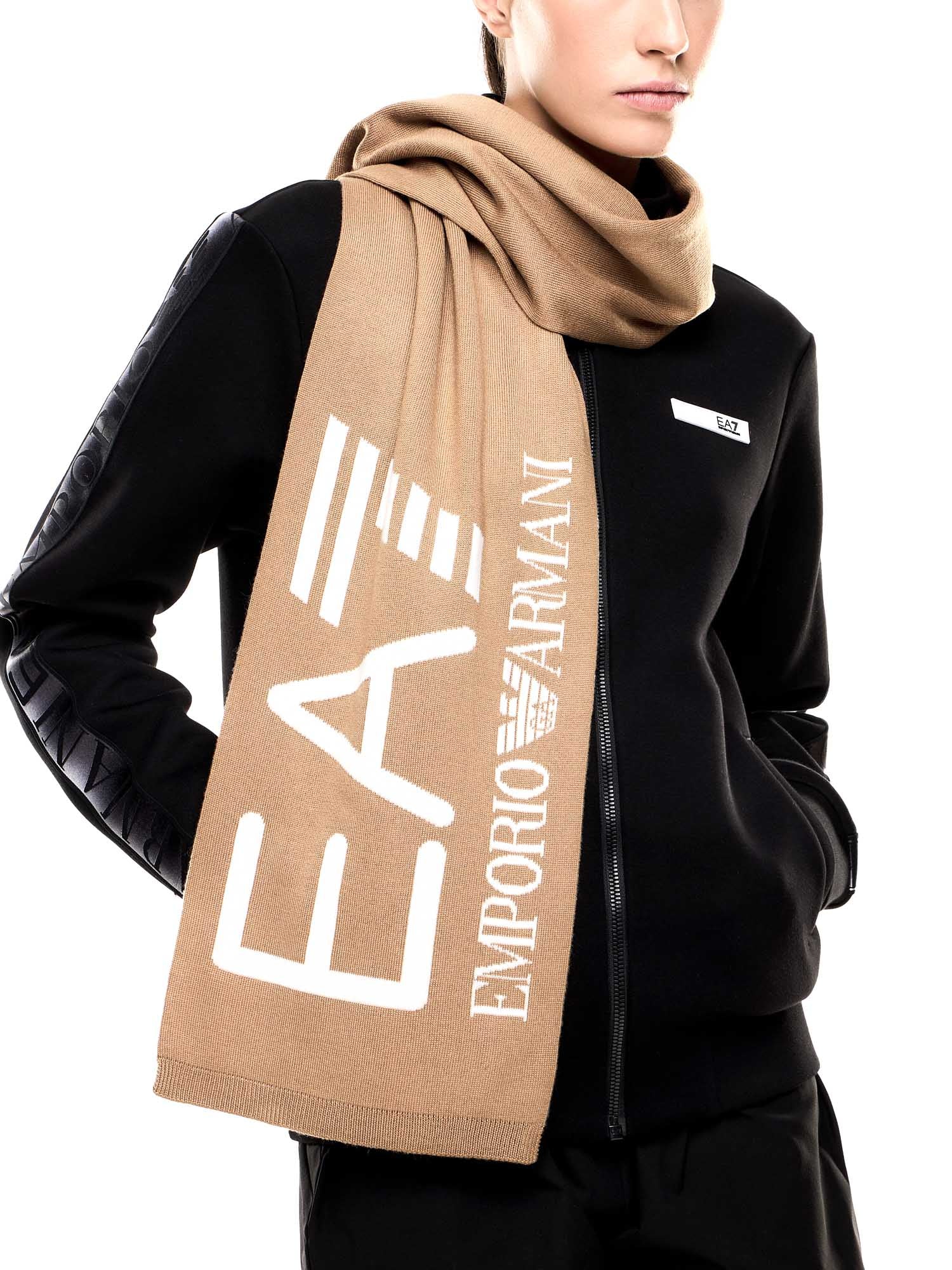 Sciarpe Beige Ea7 Emporio Armani