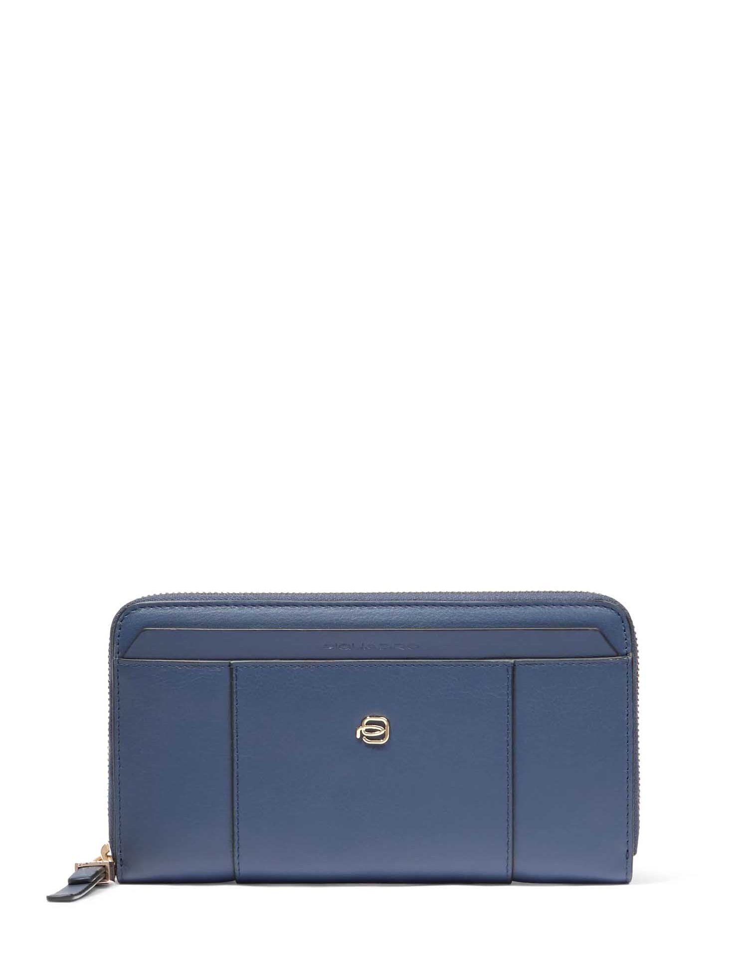 Portafogli Blu Piquadro