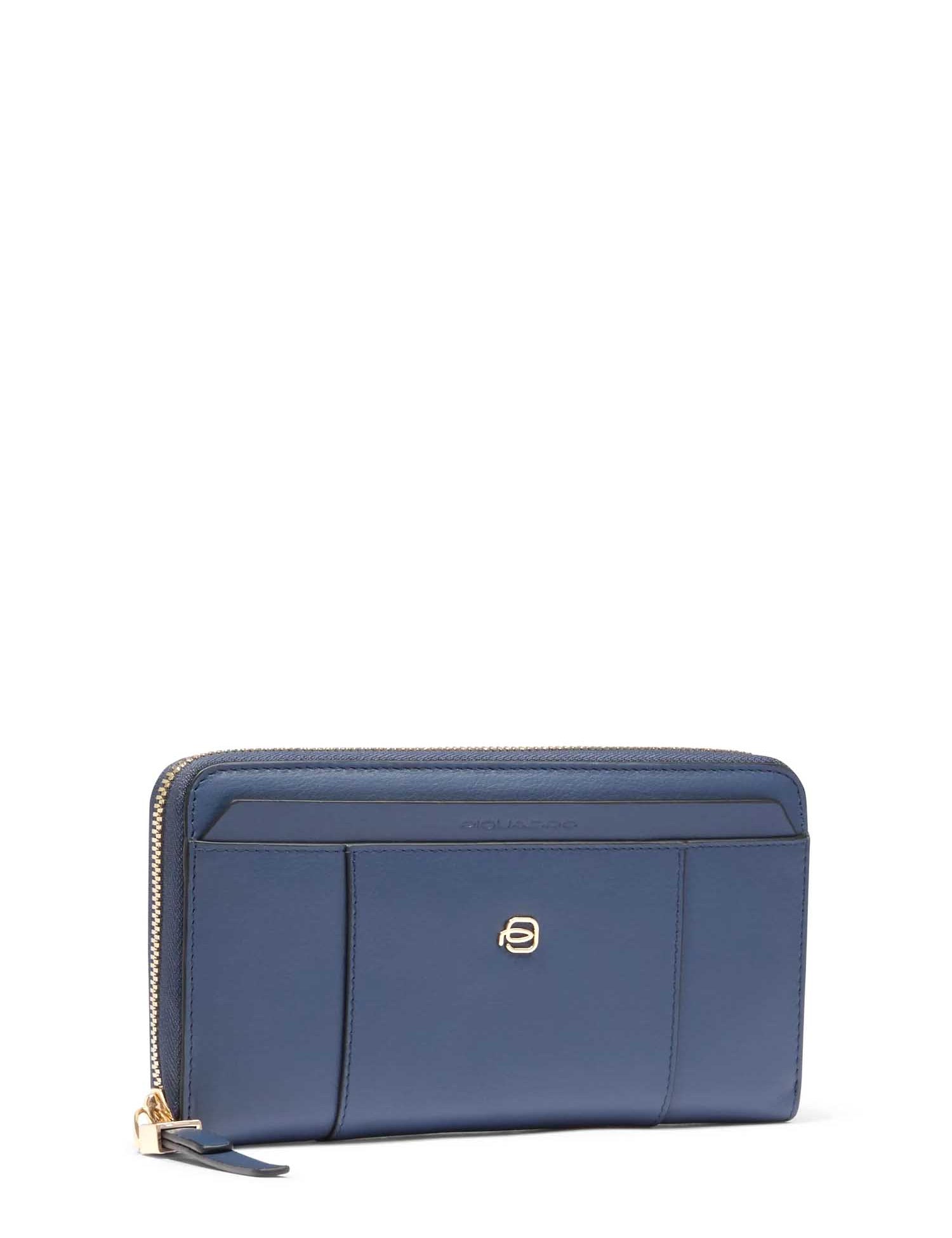 Portafogli Blu Piquadro