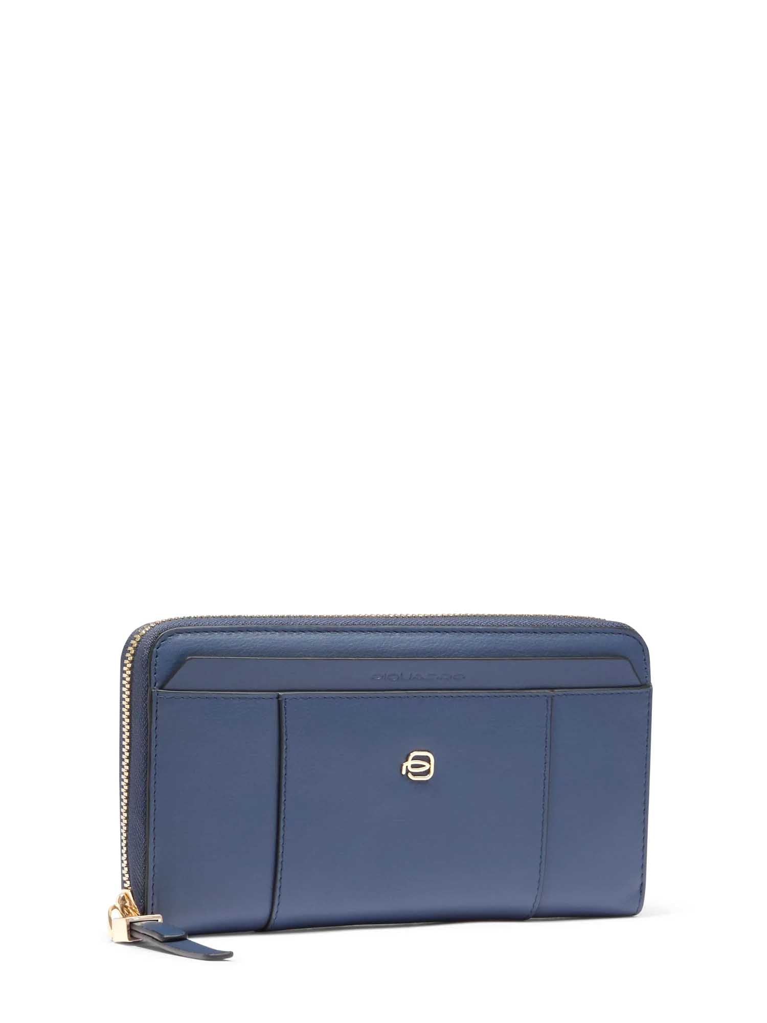 Portafogli Blu Piquadro