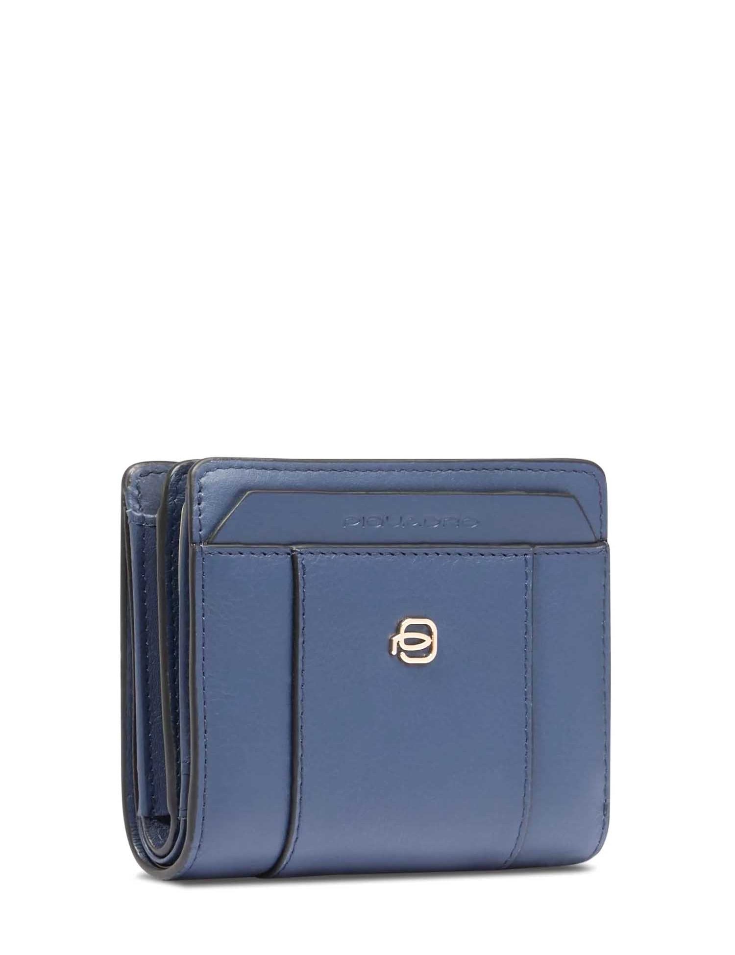 Portafogli Blu Piquadro