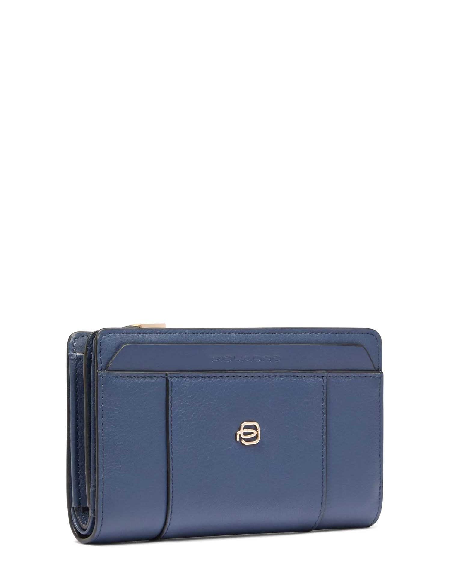 Portafogli Blu Piquadro