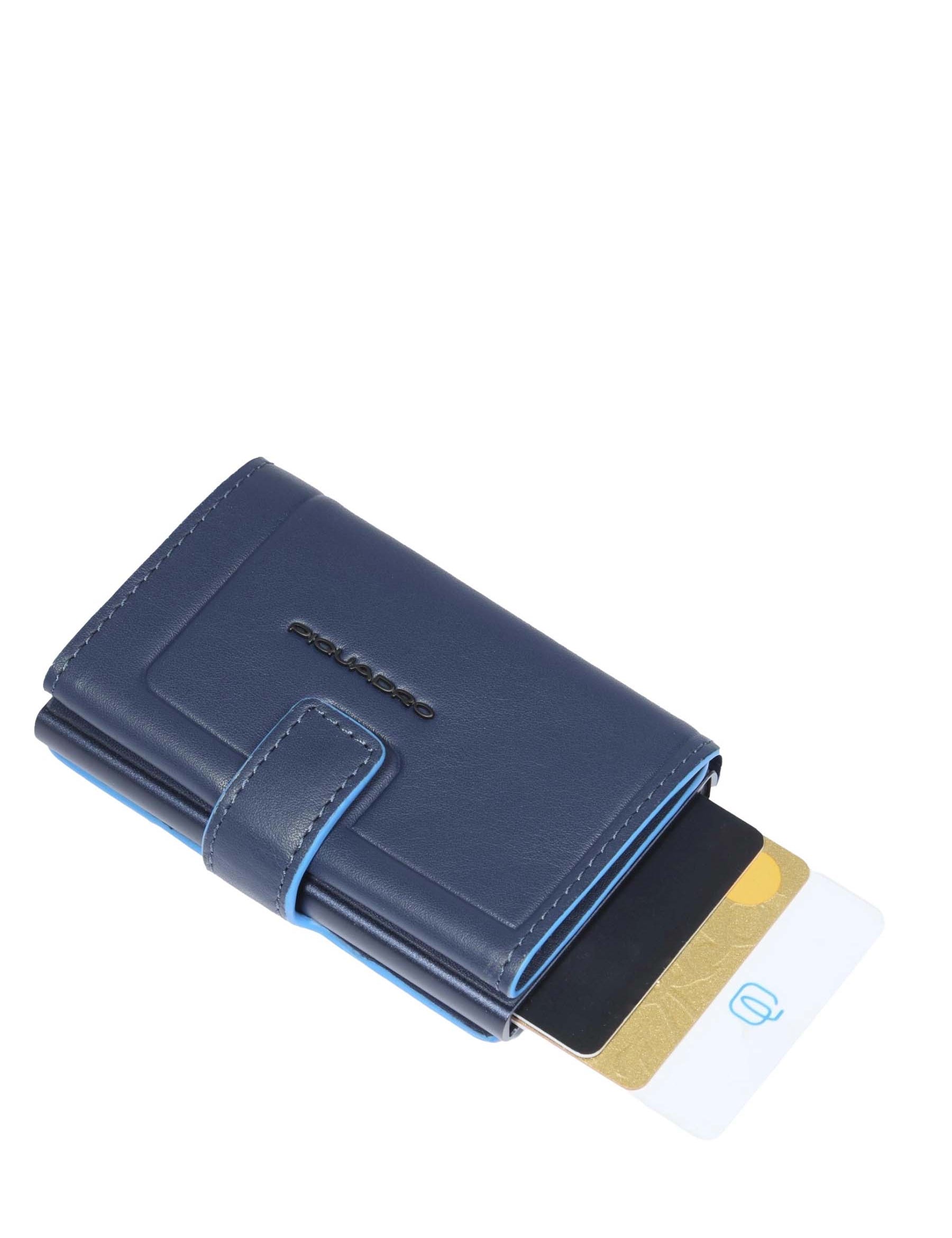 Portafogli Blu Piquadro