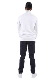 Maglia a collo alto Bianco Outhere