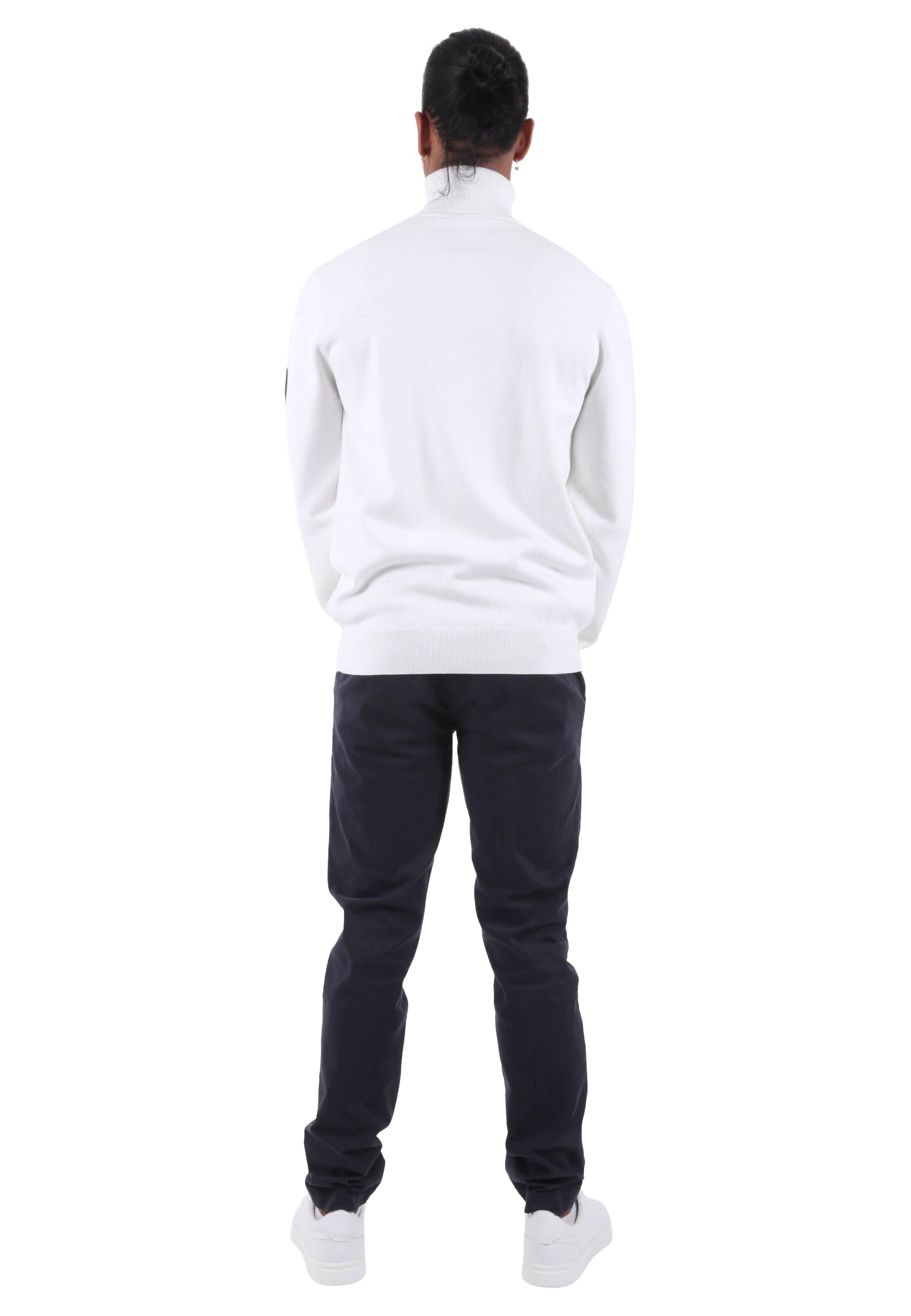 Maglia a collo alto Bianco Outhere