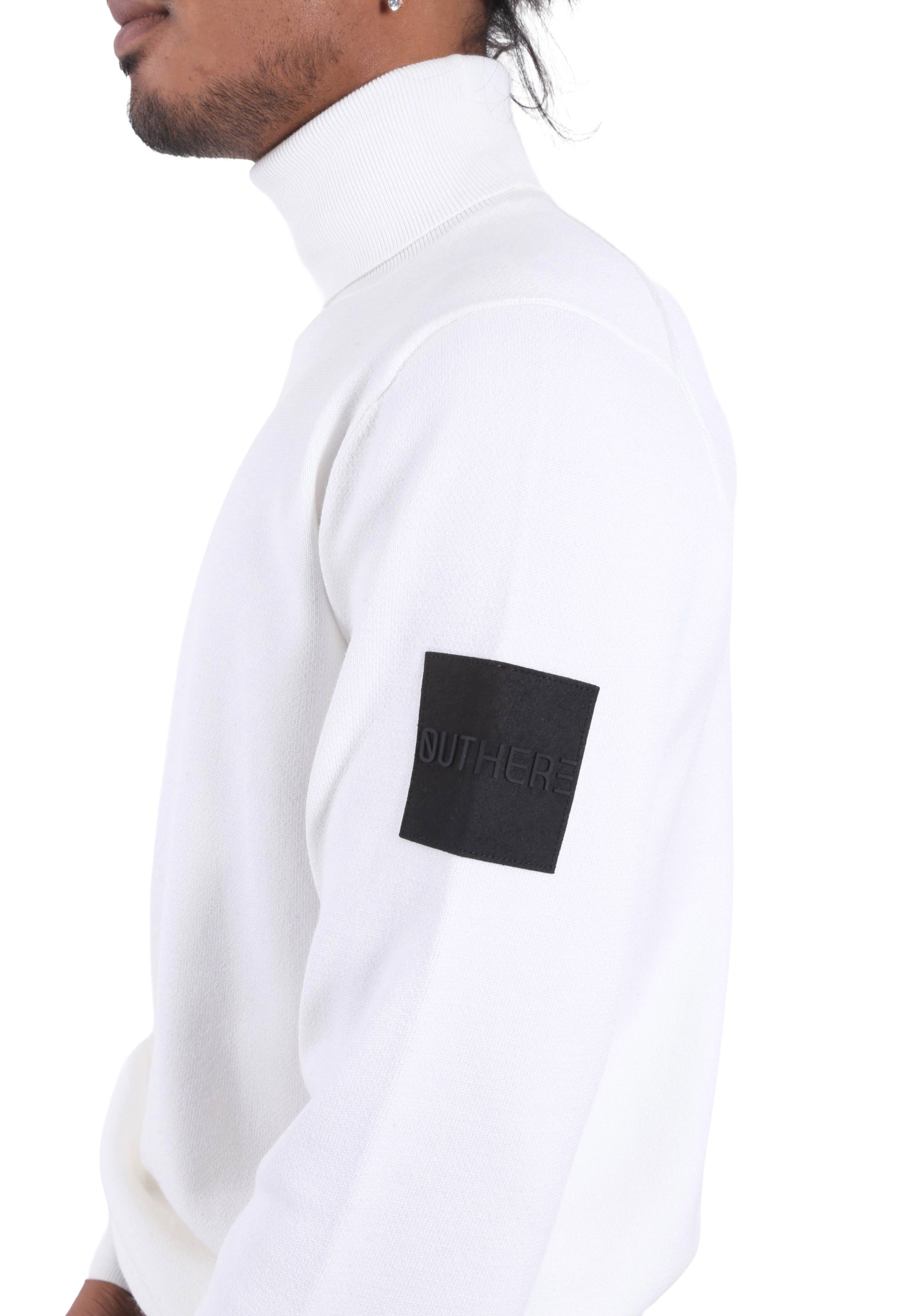 Maglia a collo alto Bianco Outhere