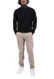 Maglia a collo alto Nero Outhere