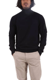 Maglia a collo alto Nero Outhere