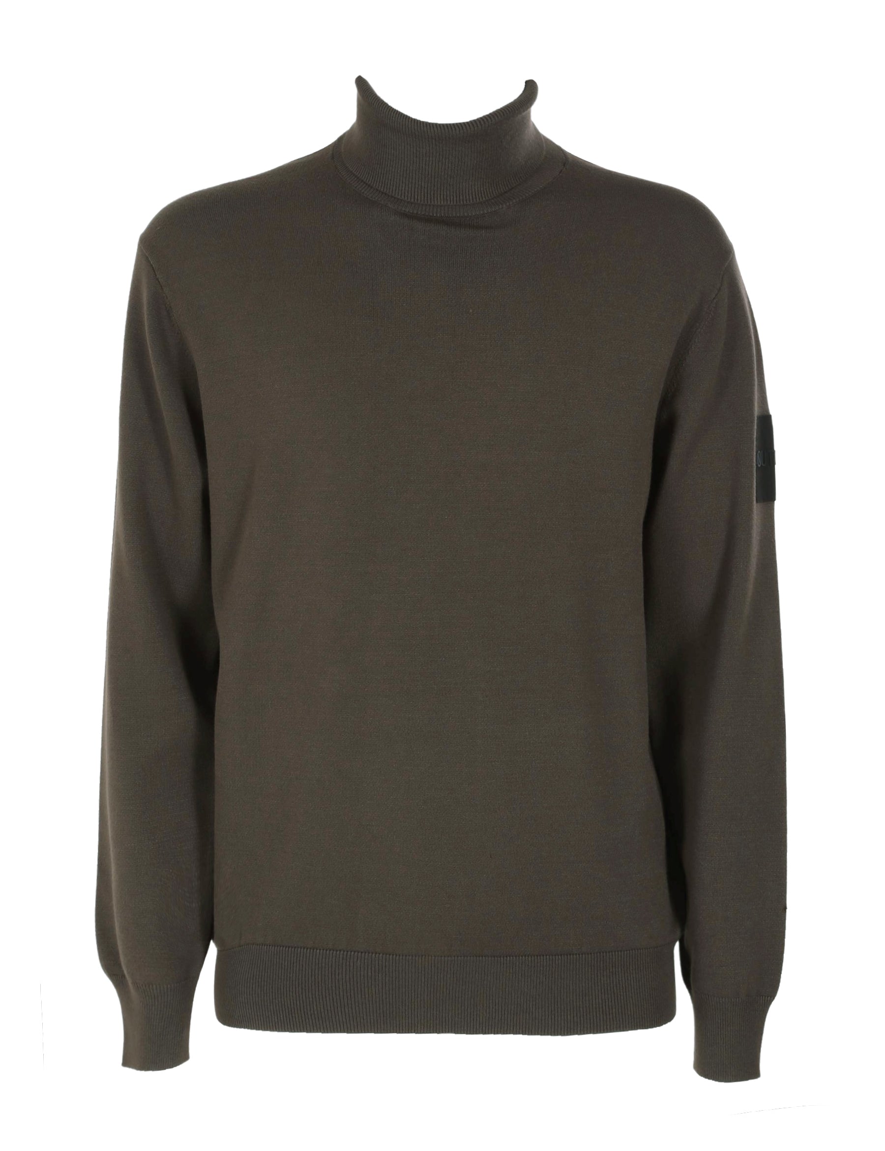 Maglia a collo alto Verde Outhere