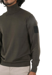 Maglia a collo alto Verde Outhere