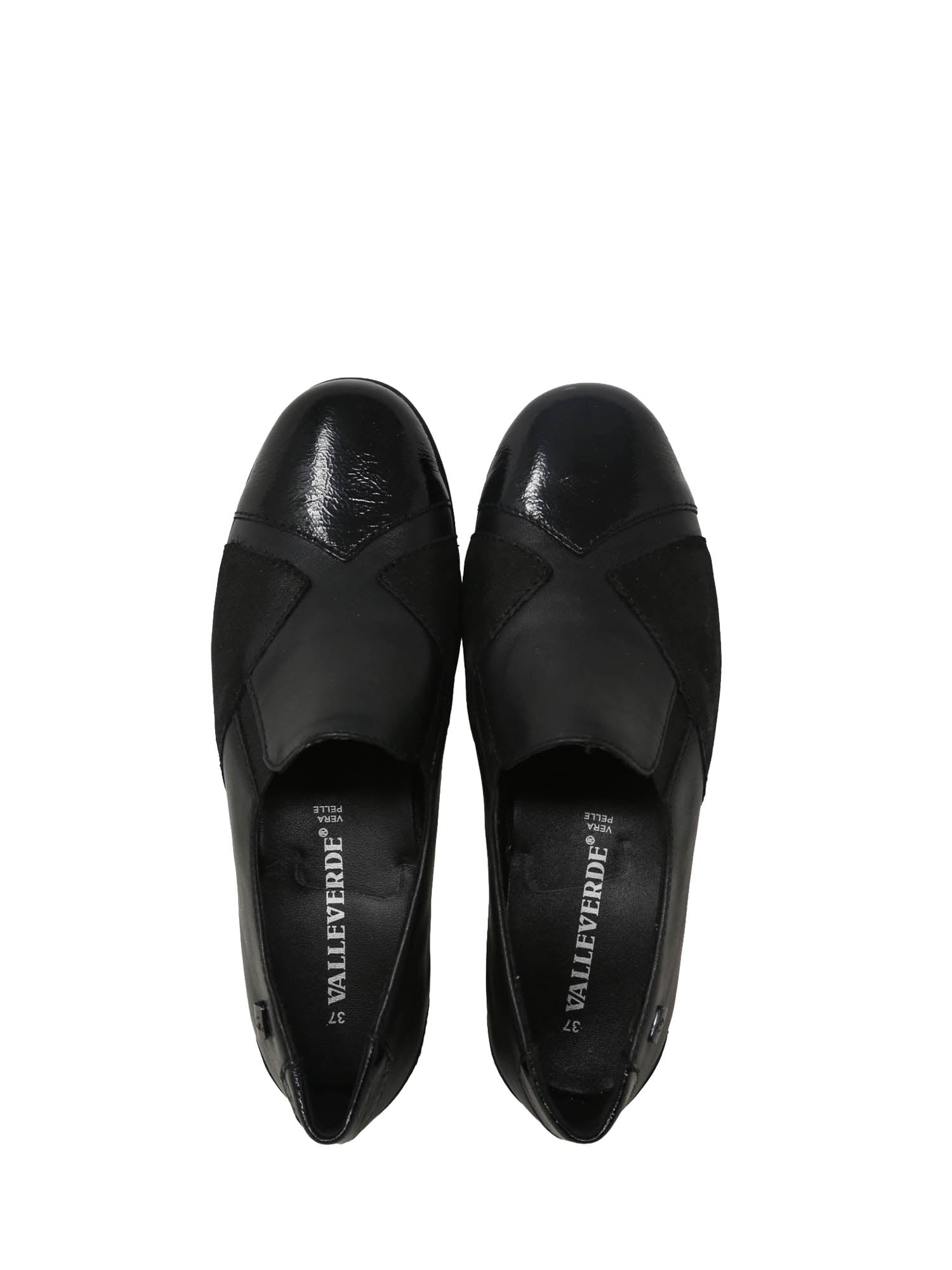 Slip-on Nero Valleverde