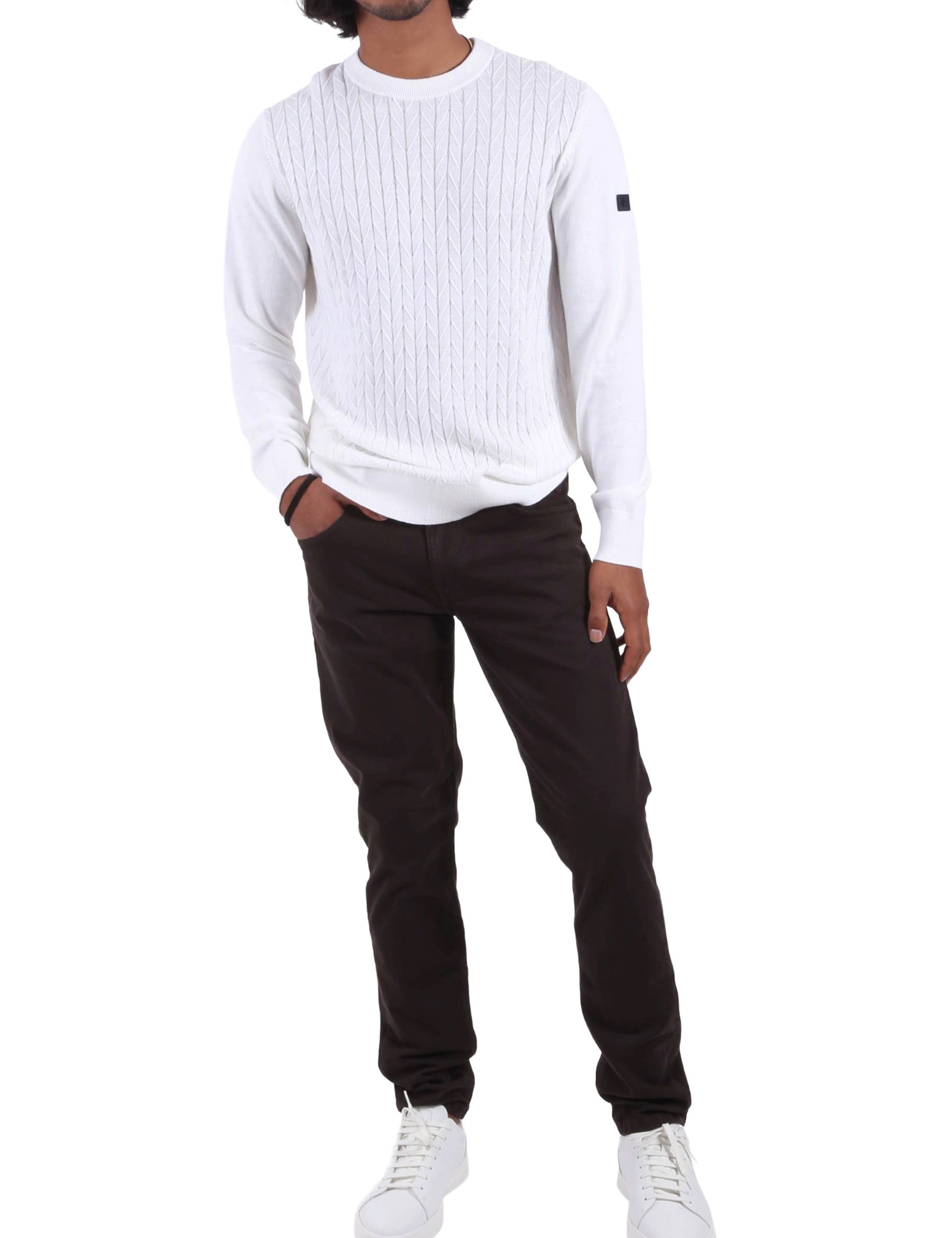 Maglioncini Bianco Navigare