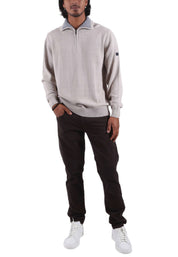 Maglia a collo alto Beige Navigare