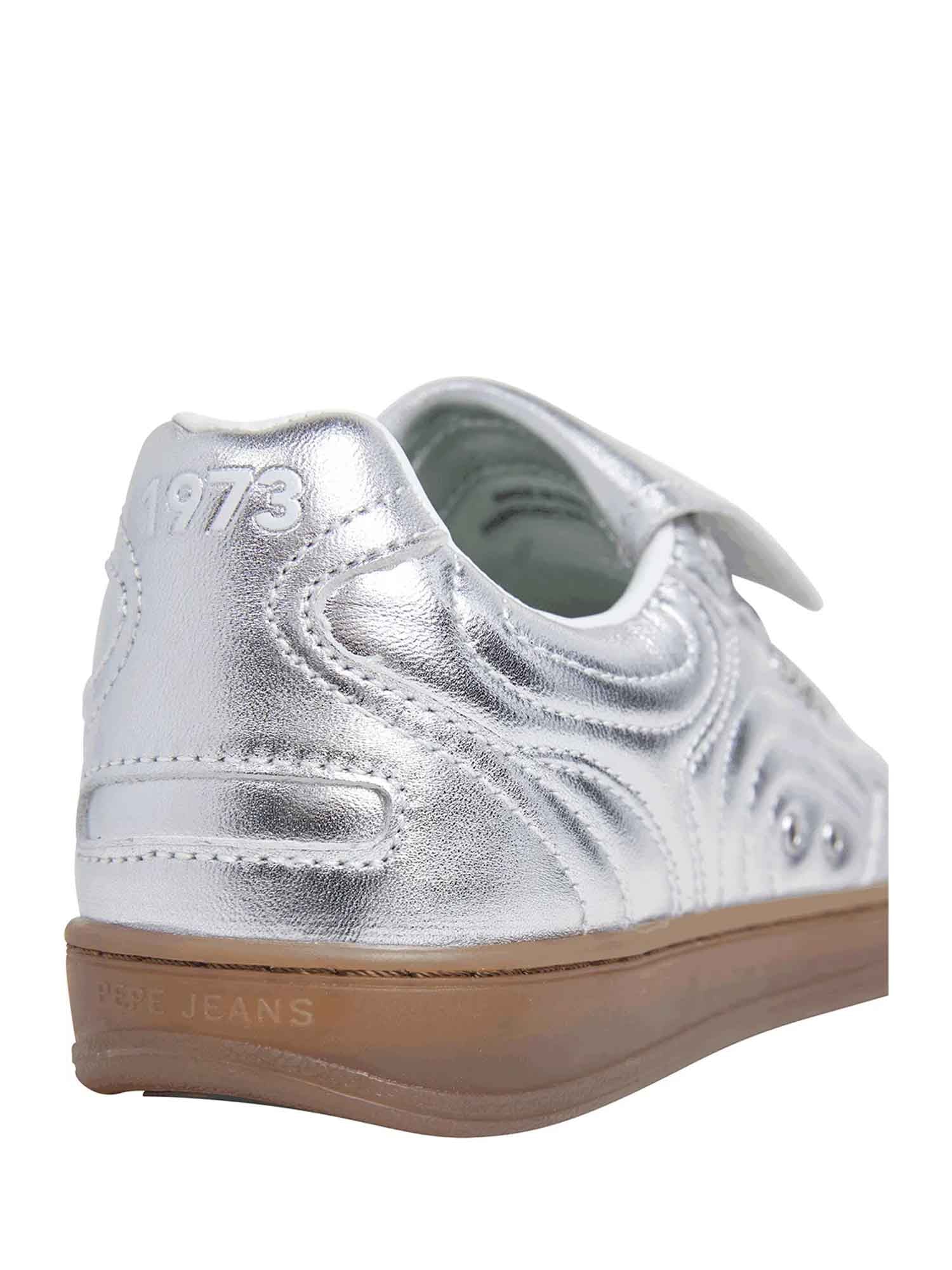 Sneakers Argento Pepe Jeans