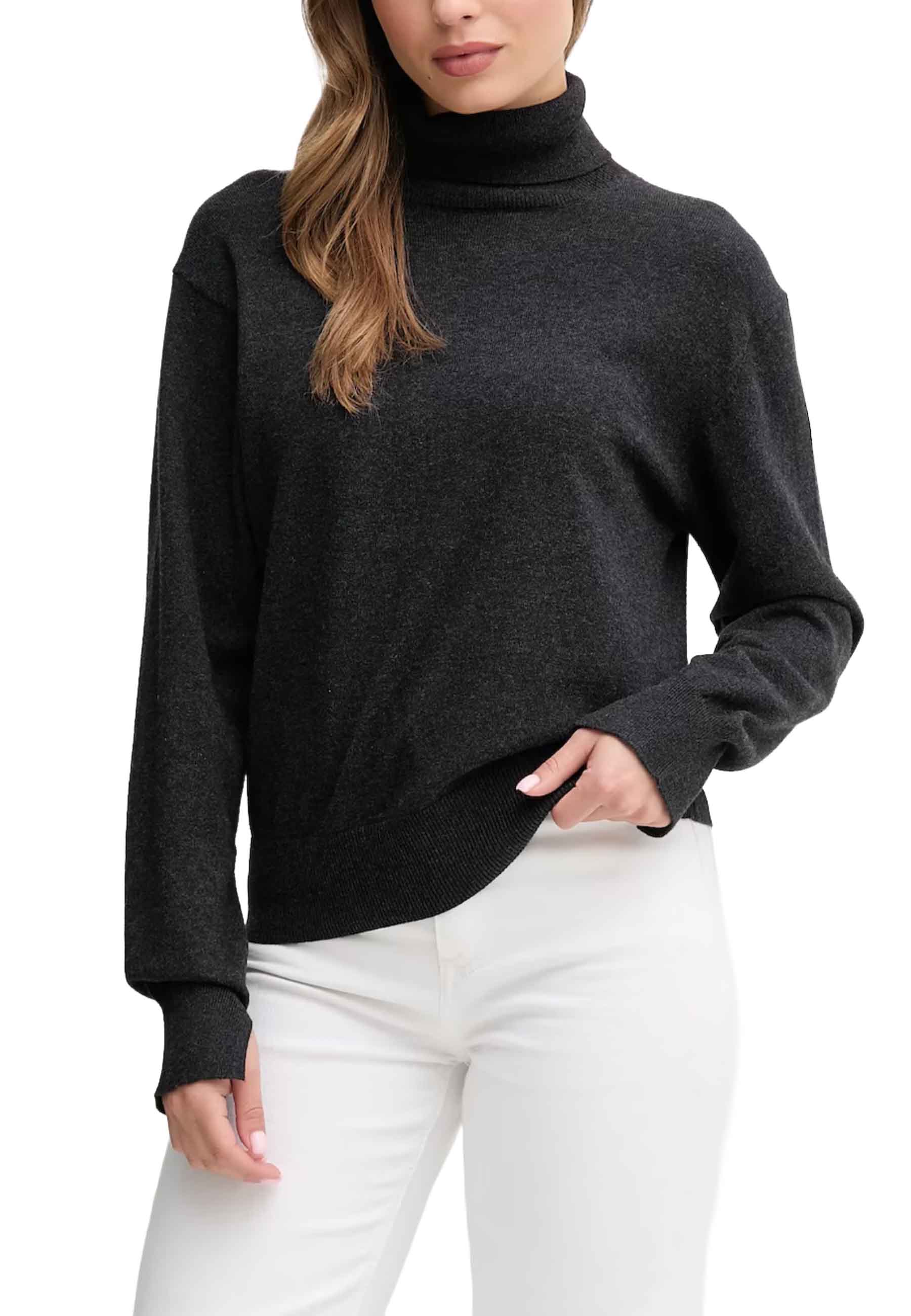 Maglia a collo alto Nero Pepe Jeans