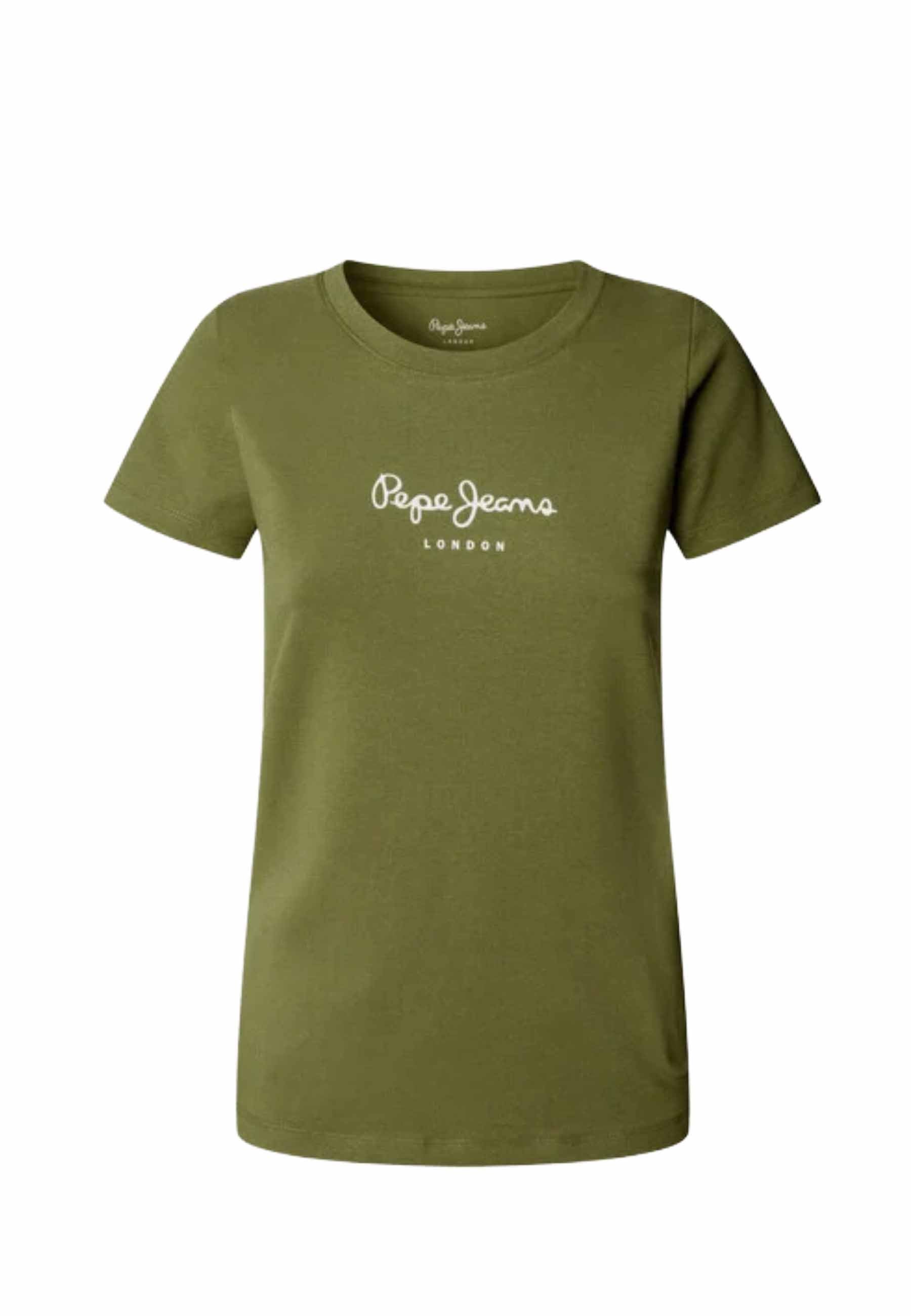 T-shirt Verde Pepe Jeans
