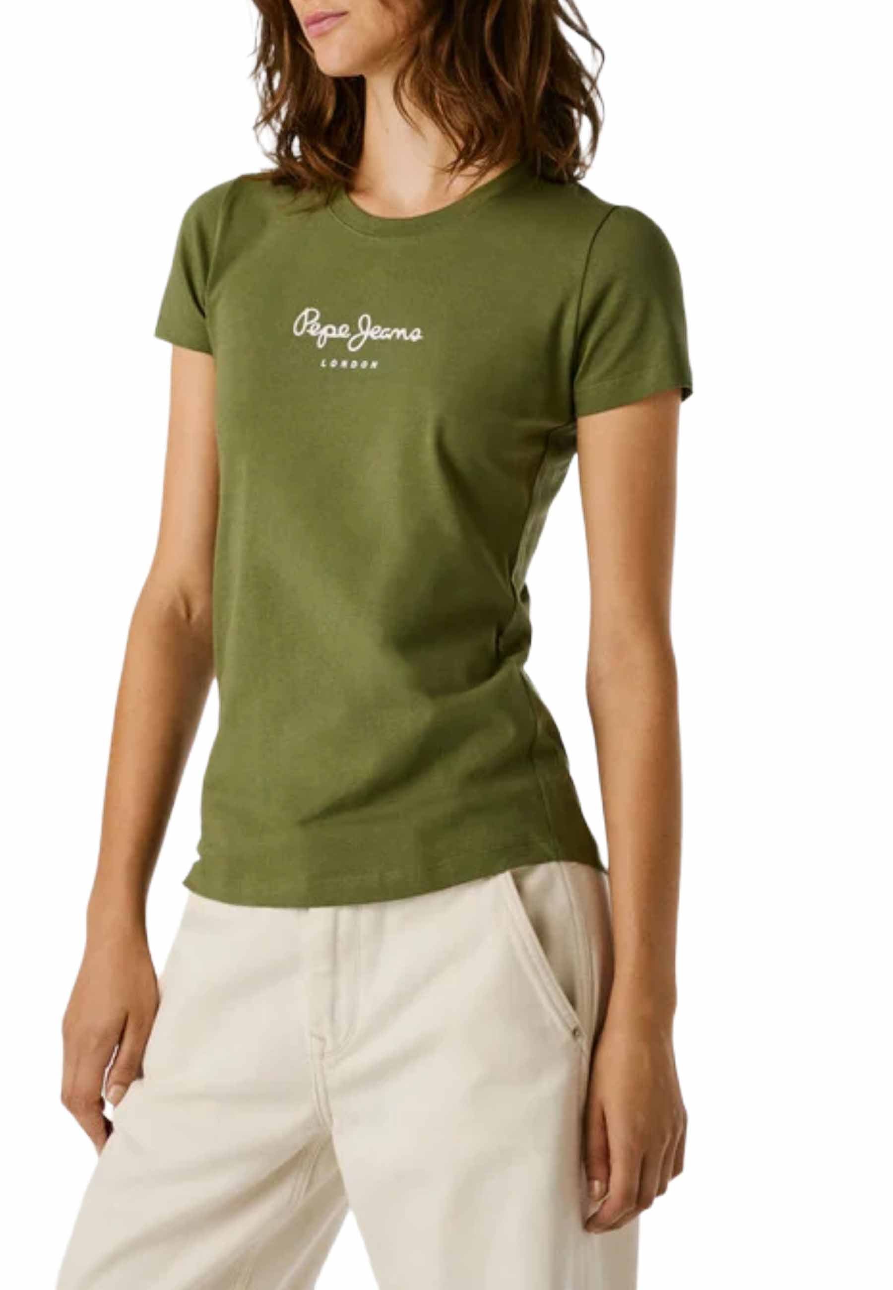 T-shirt Verde Pepe Jeans