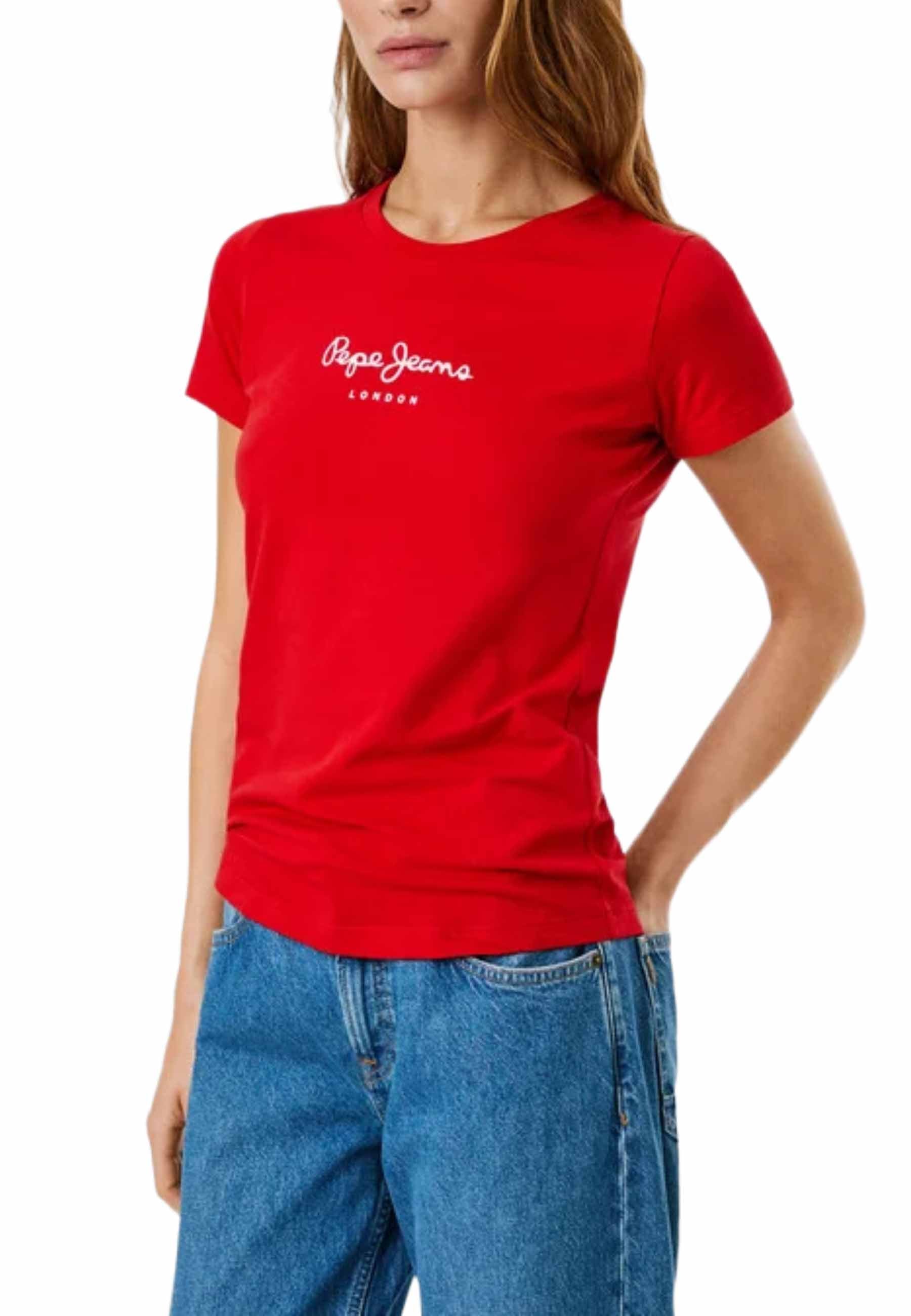 T-shirt Rosso Pepe Jeans