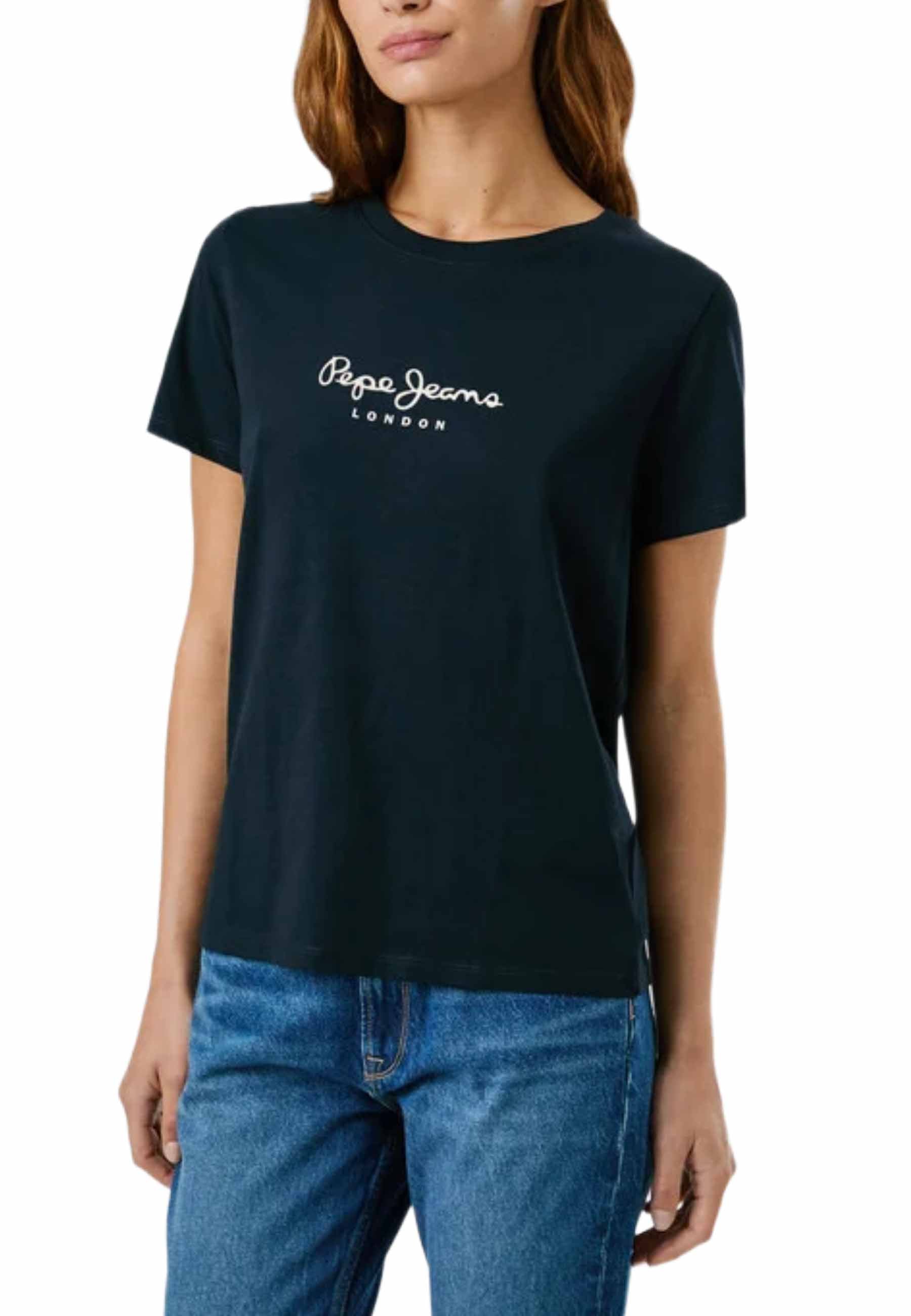 T-shirt Blu Pepe Jeans