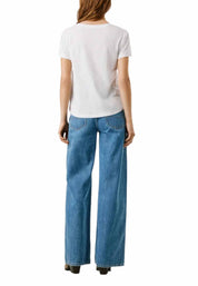 T-shirt Bianco Pepe Jeans