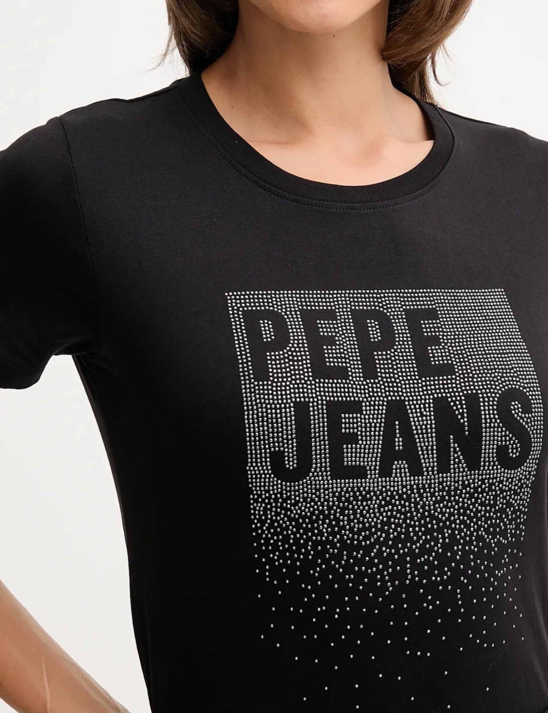 T-shirt Nero Pepe Jeans