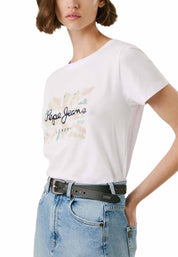 T-shirt Bianco Pepe Jeans