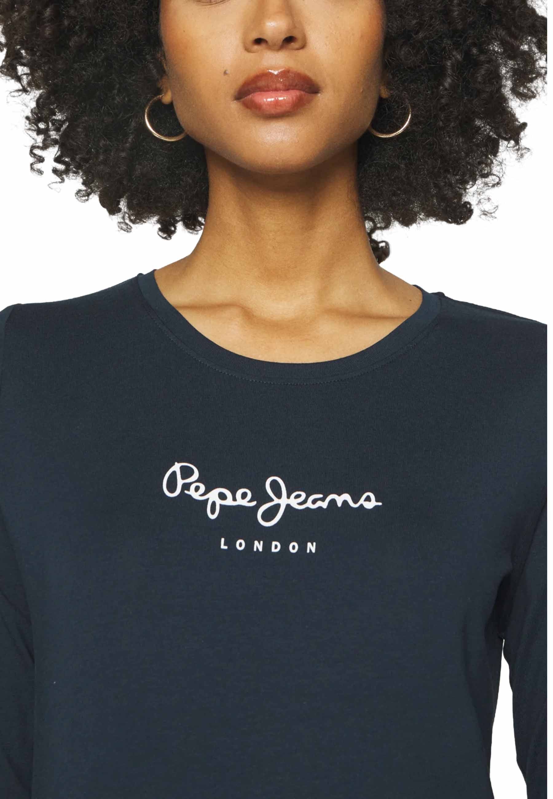 T-shirt Blu Pepe Jeans