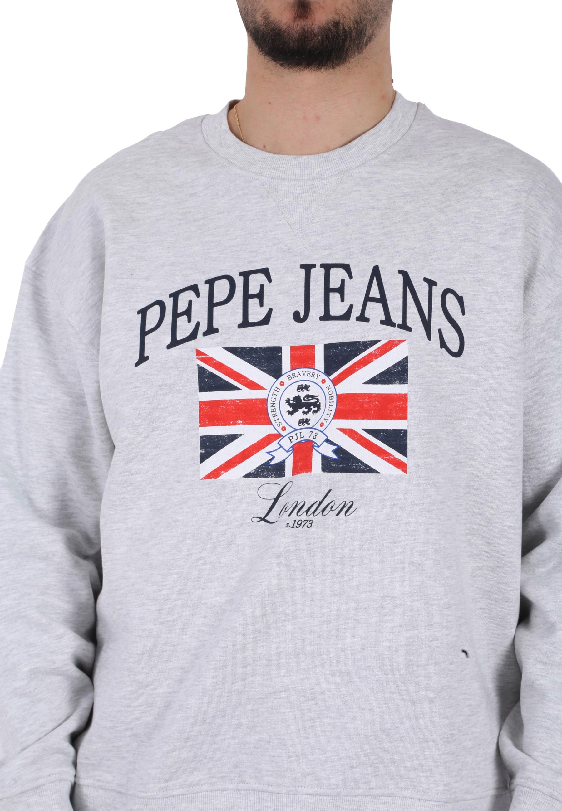 Felpe Grigio Pepe Jeans