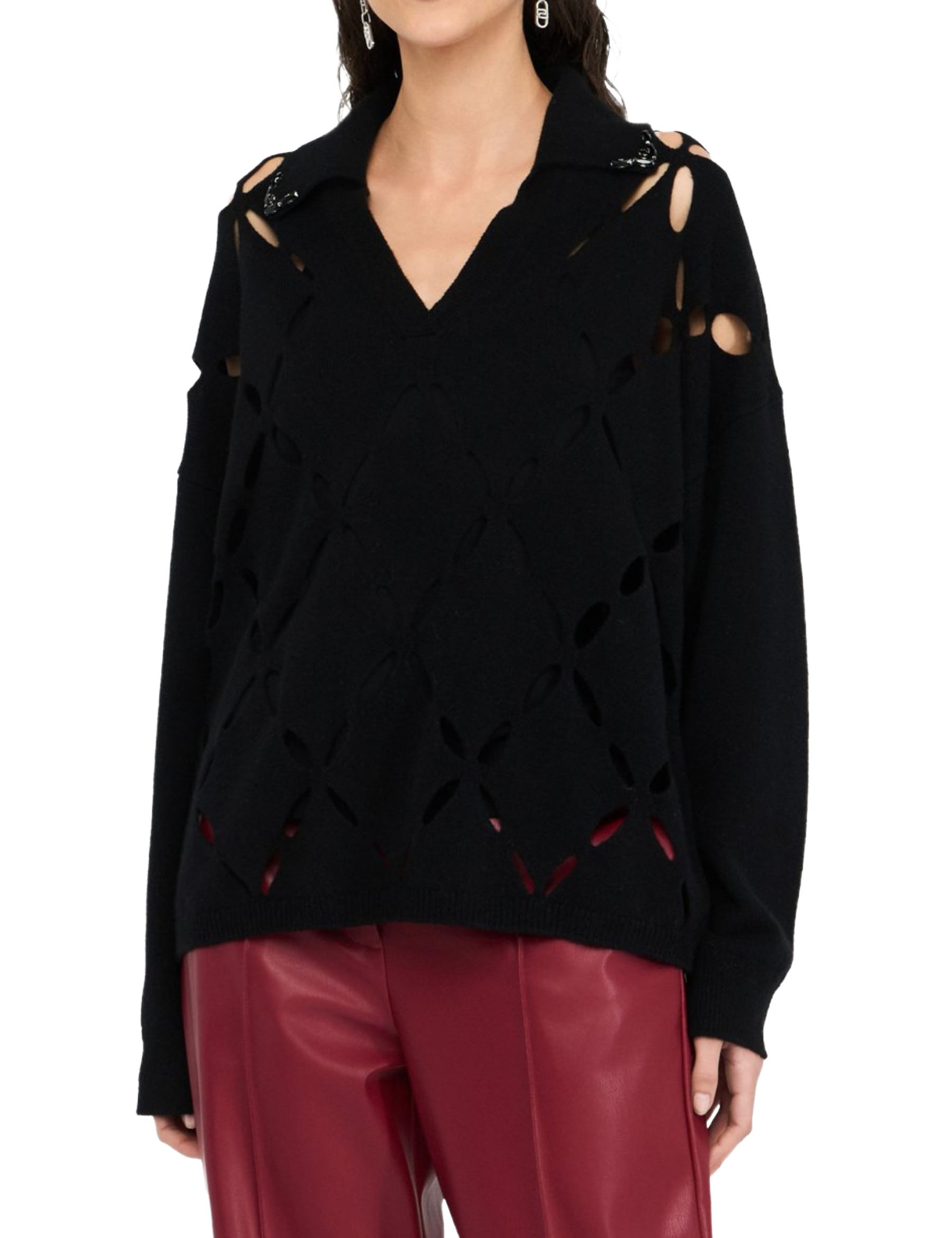 Maglioncini Nero Liu-jo