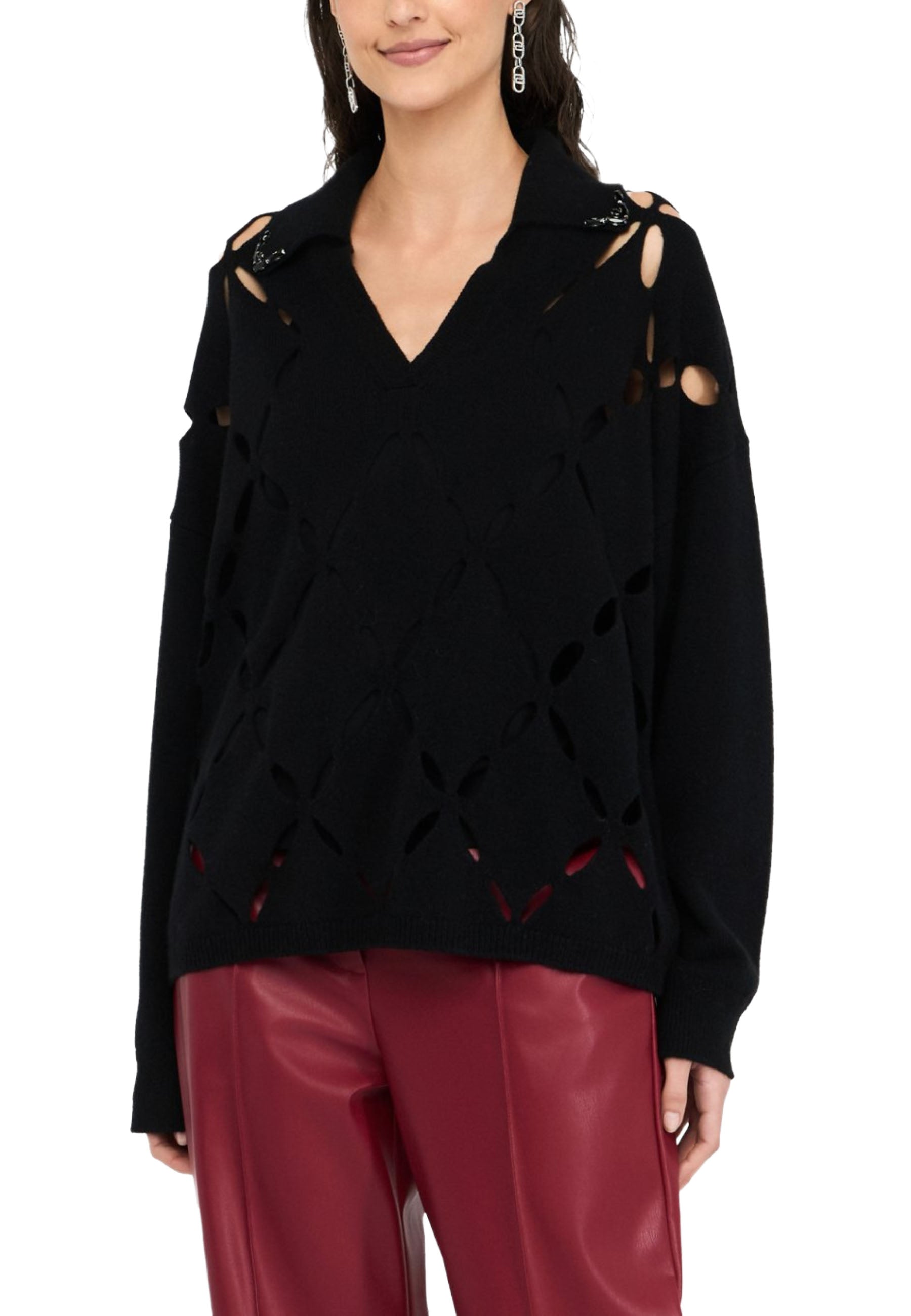 Maglioncini Nero Liu-jo