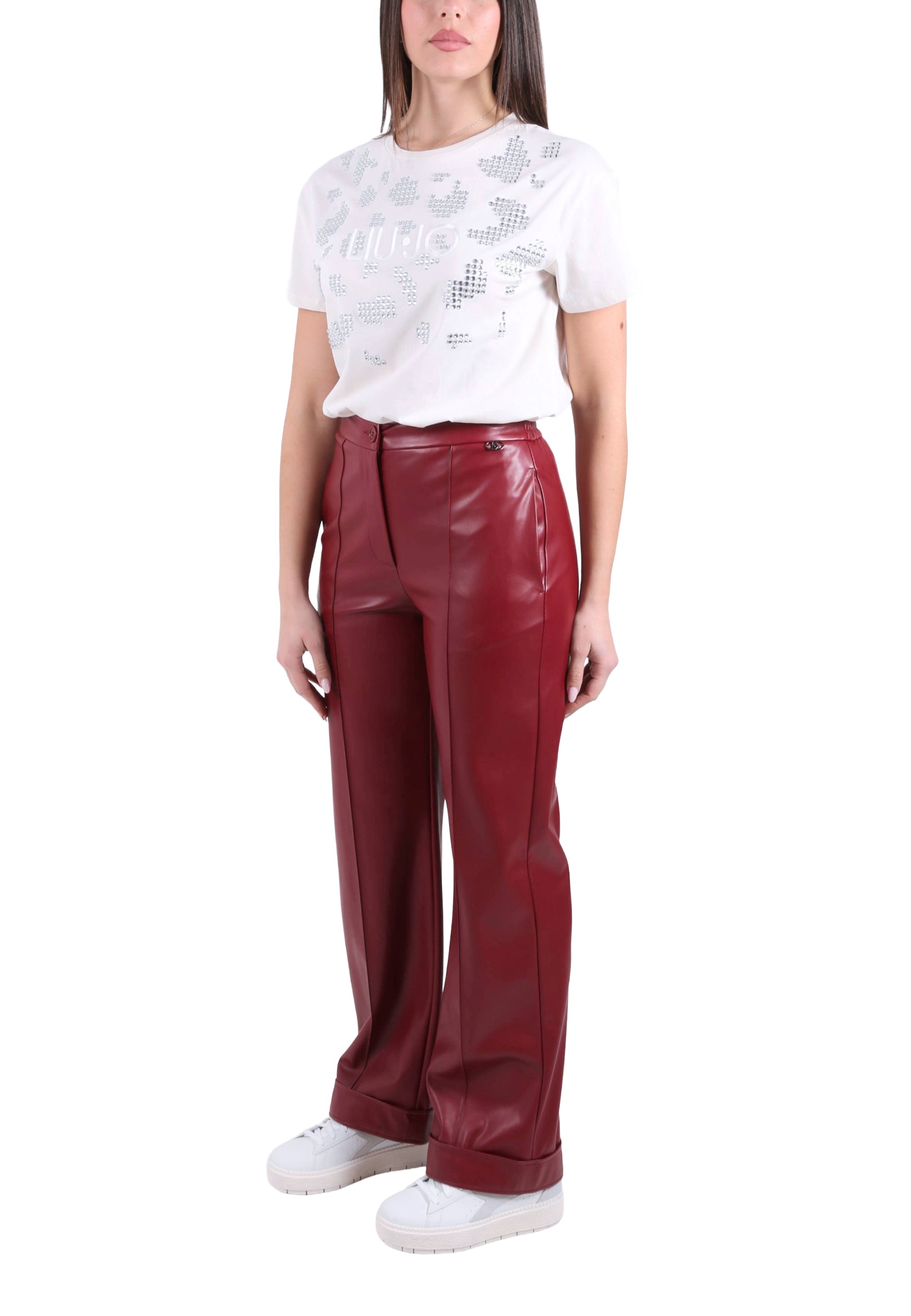 Pantaloni Rosso Liu-jo