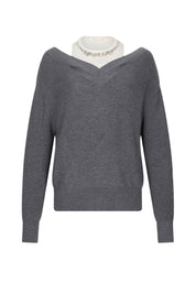 Maglioncini Grigio Liu-jo