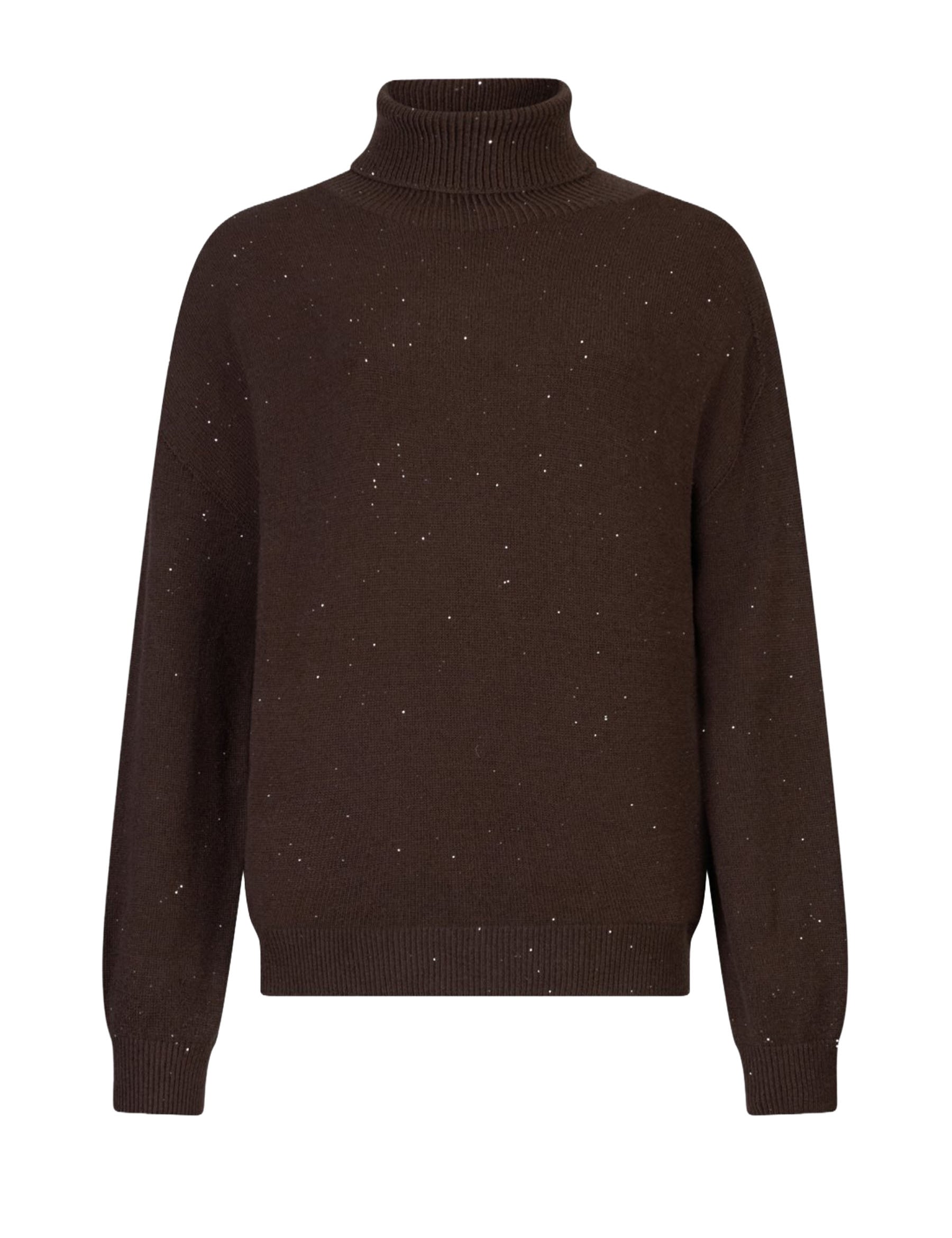 Maglia a collo alto Marrone Liu-jo