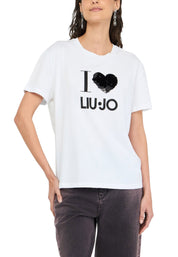 T-shirt Bianco Liu-jo