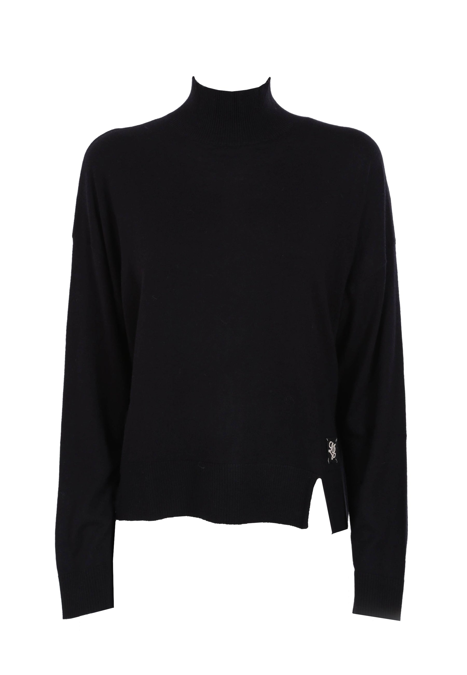 Maglia a collo alto Nero Liu-jo