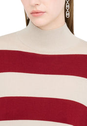 Maglia a collo alto Beige Liu-jo